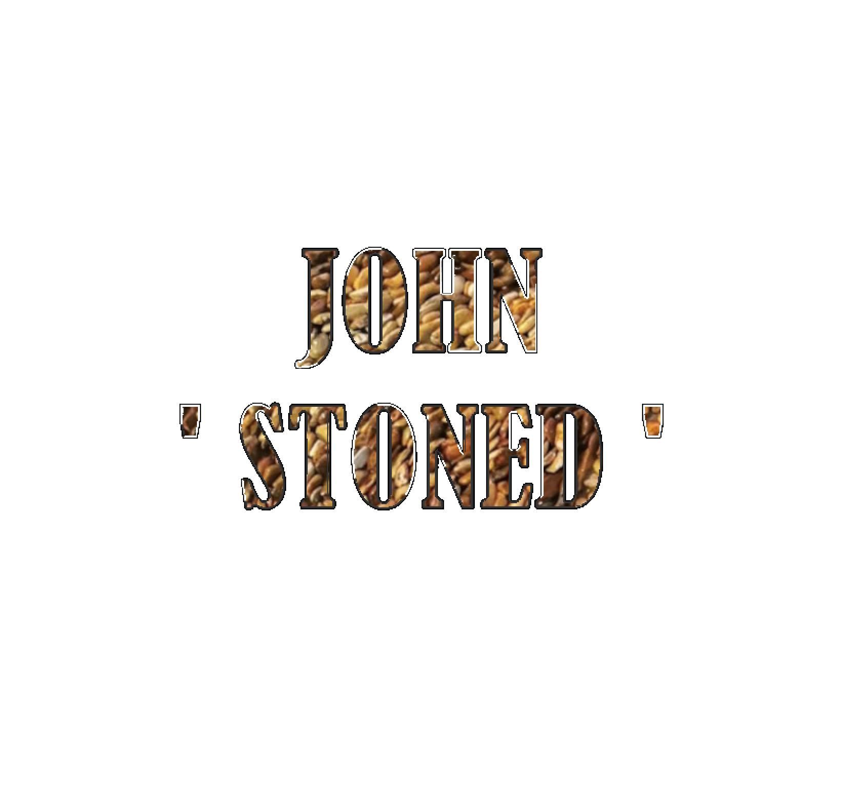 Title of John Lennon Stoned Trig Art Stone Mosaic Collection