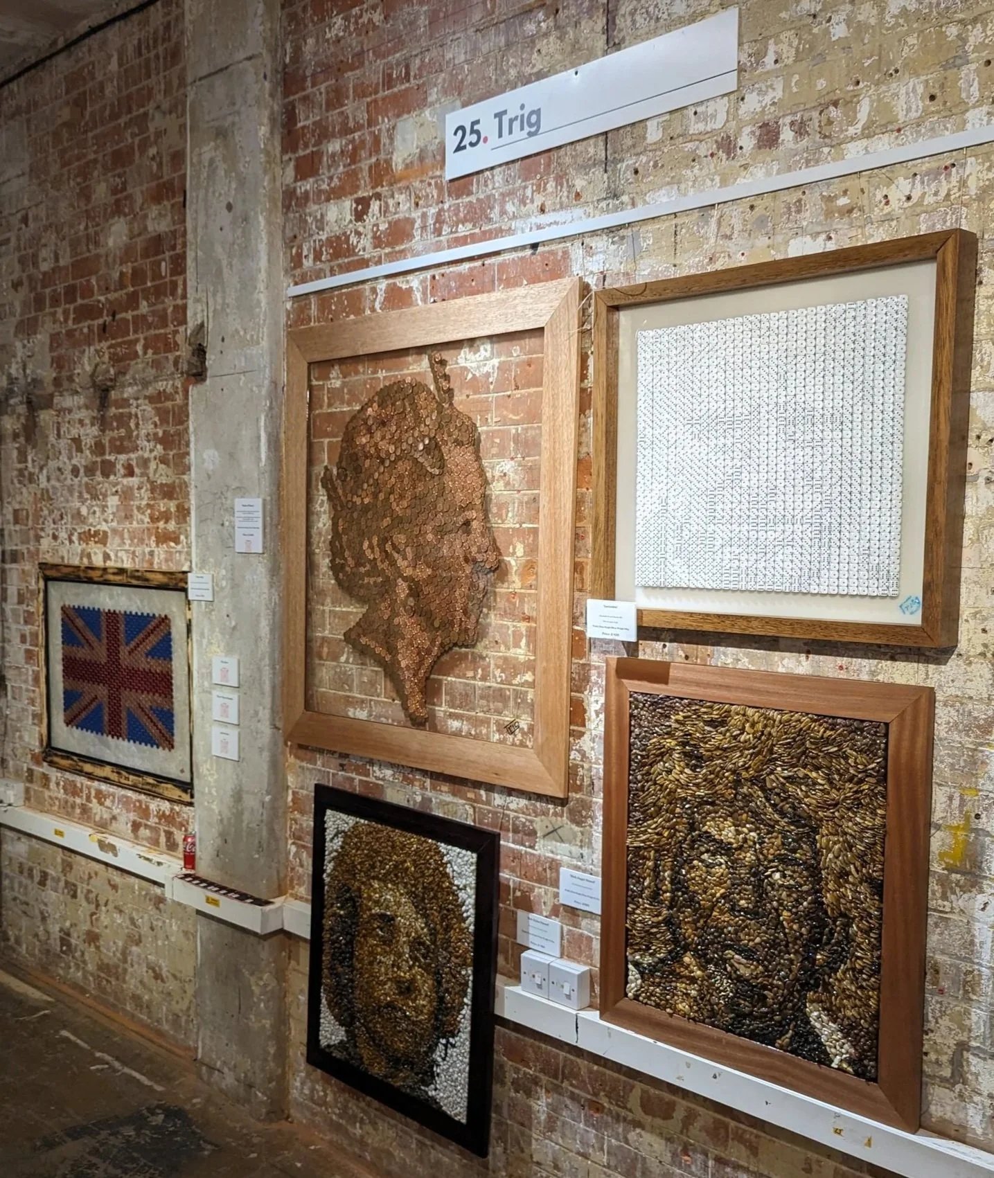 Trig Art at the Barge House London