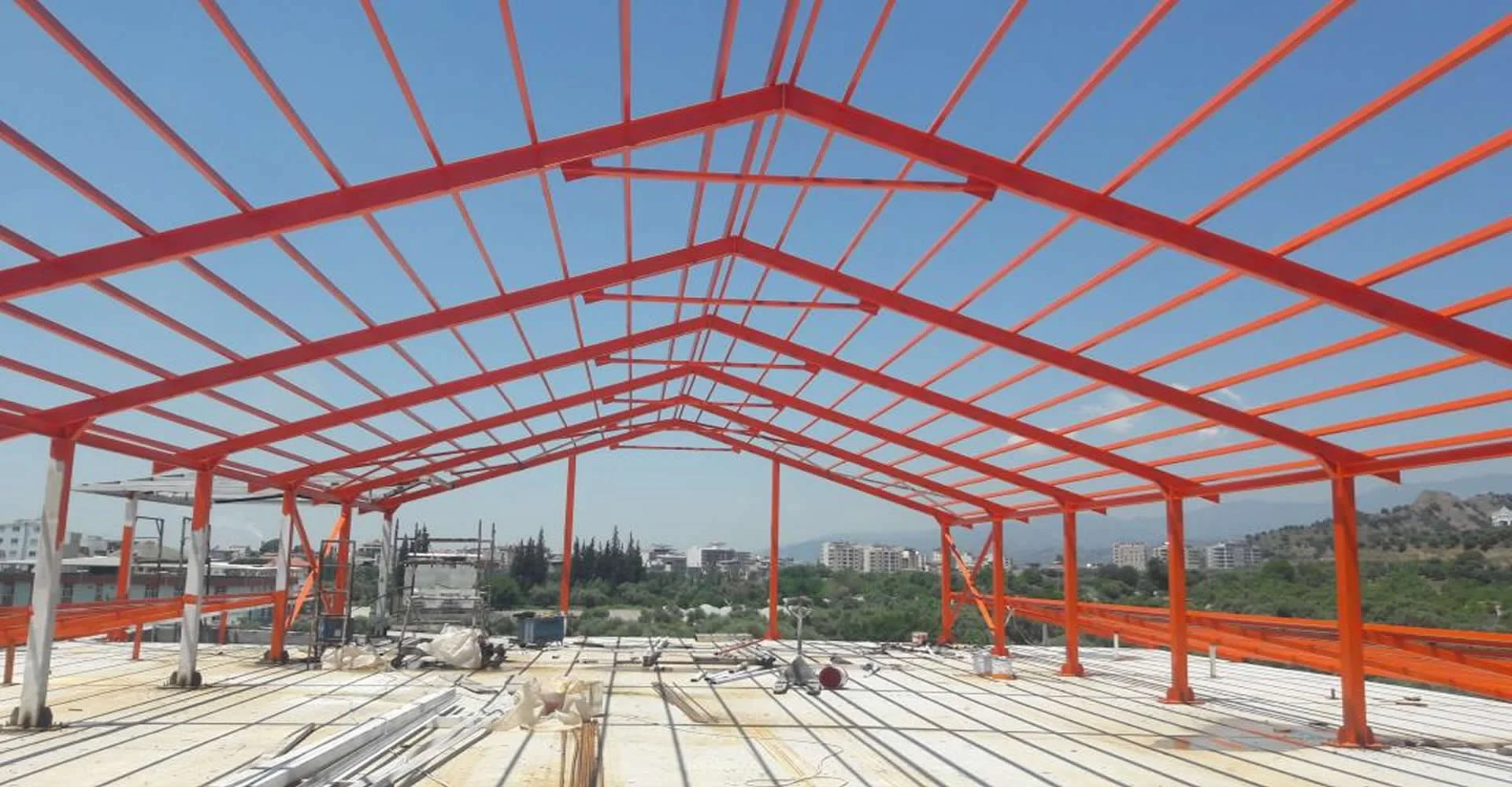 Çatı Sistemleri, Kaynak İmalatı & Prefabrik Yapılar