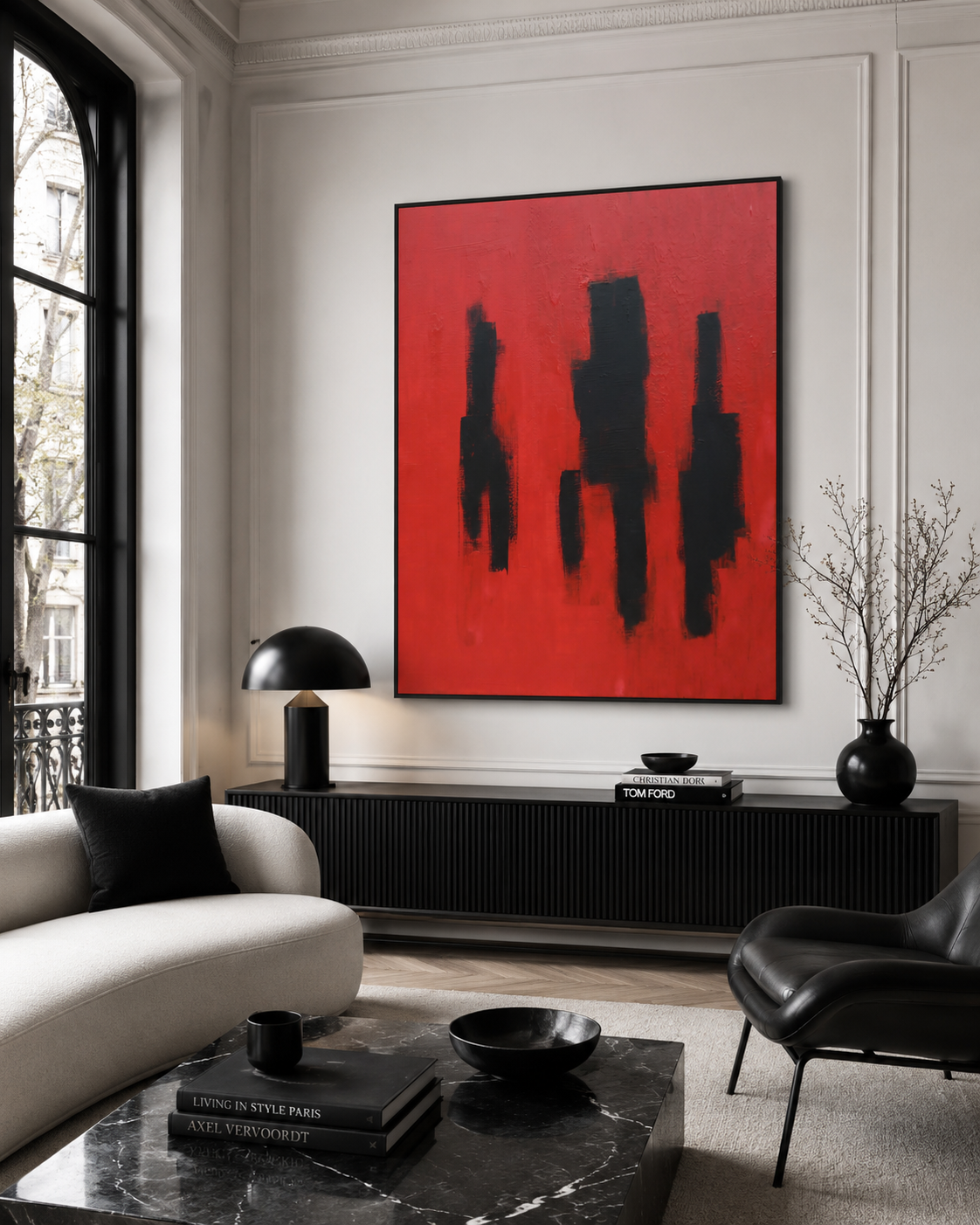Black and Red