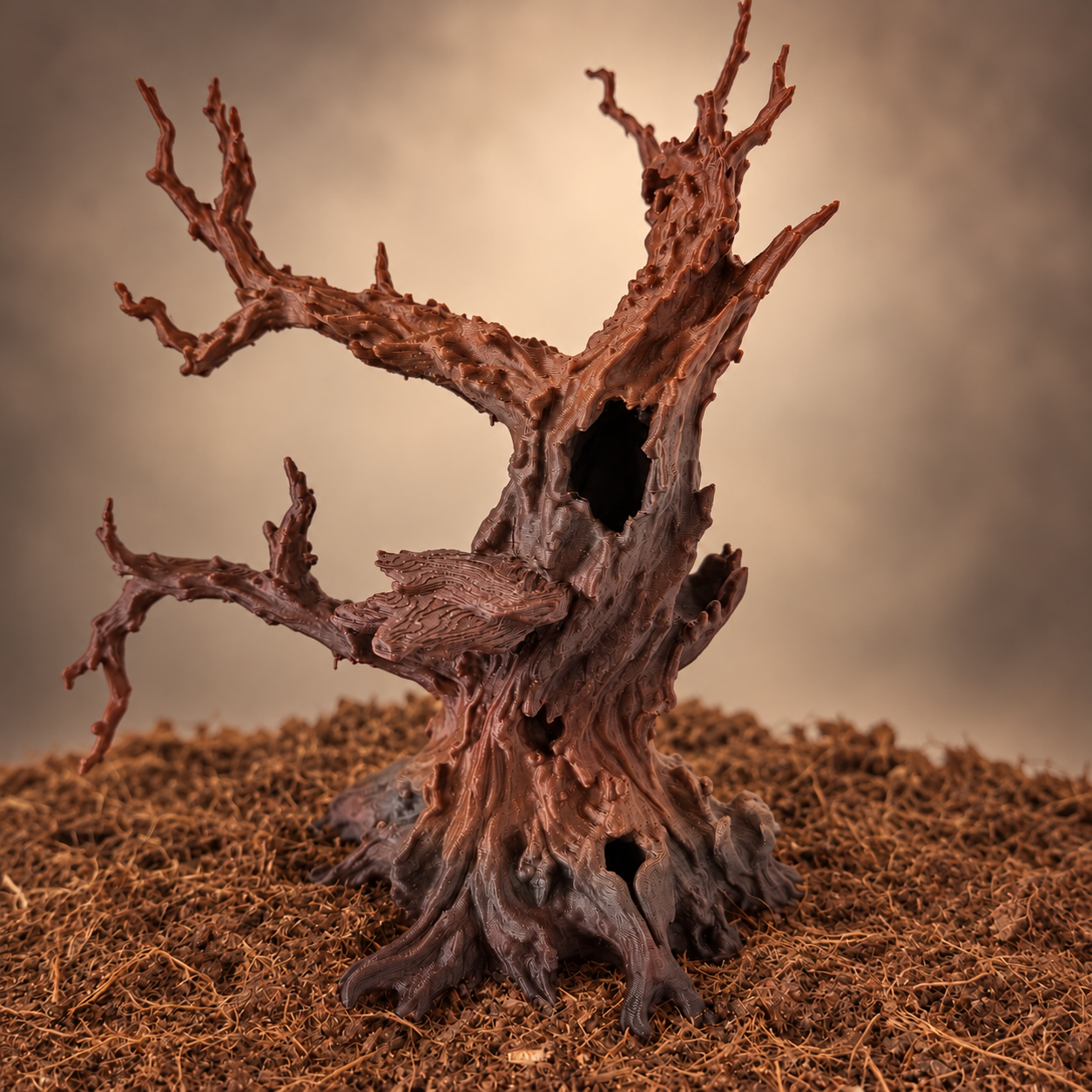 A² Tiger Wood Hollow Climbing Tree