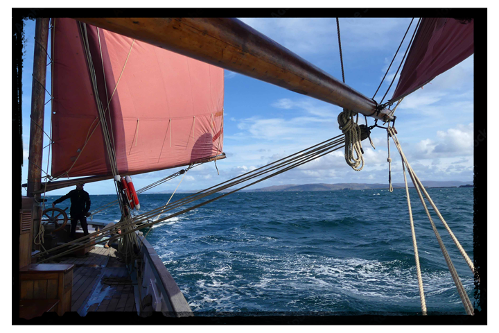 Sailing full speed on Provident