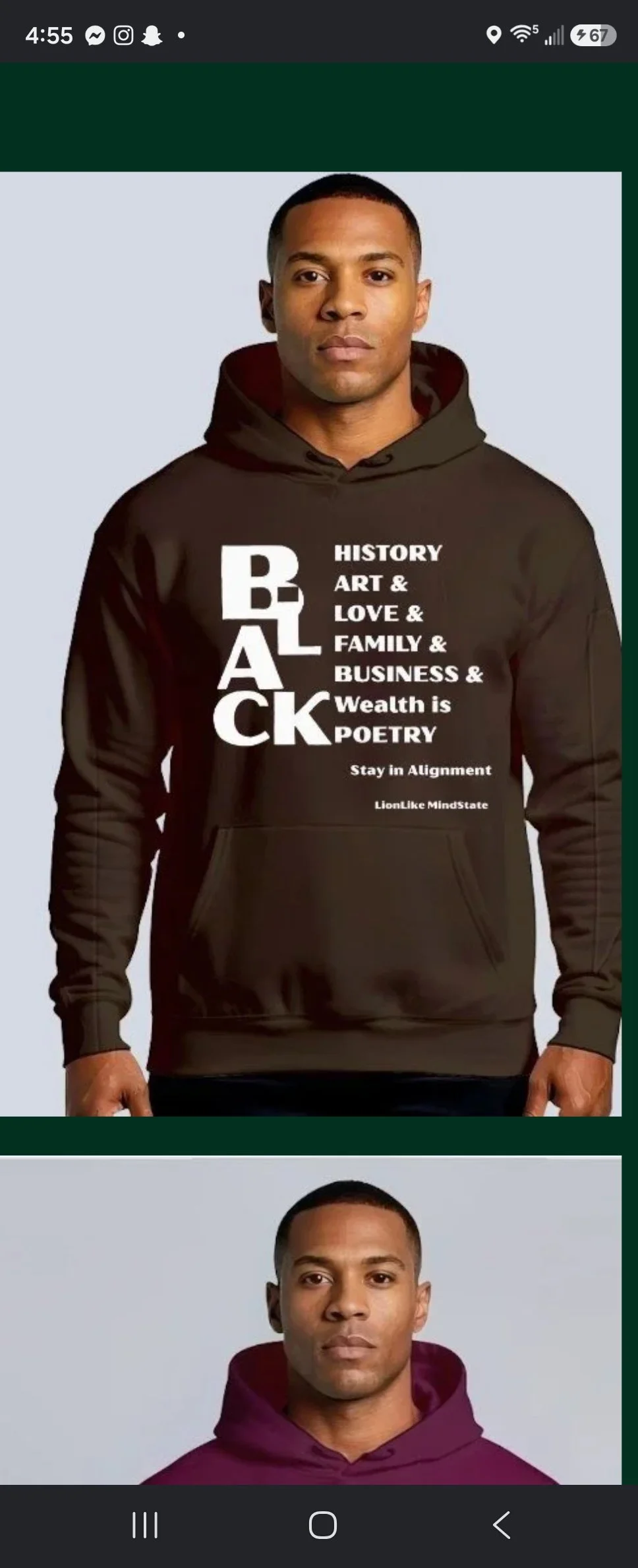 BLACK is, Poetry - Sweater