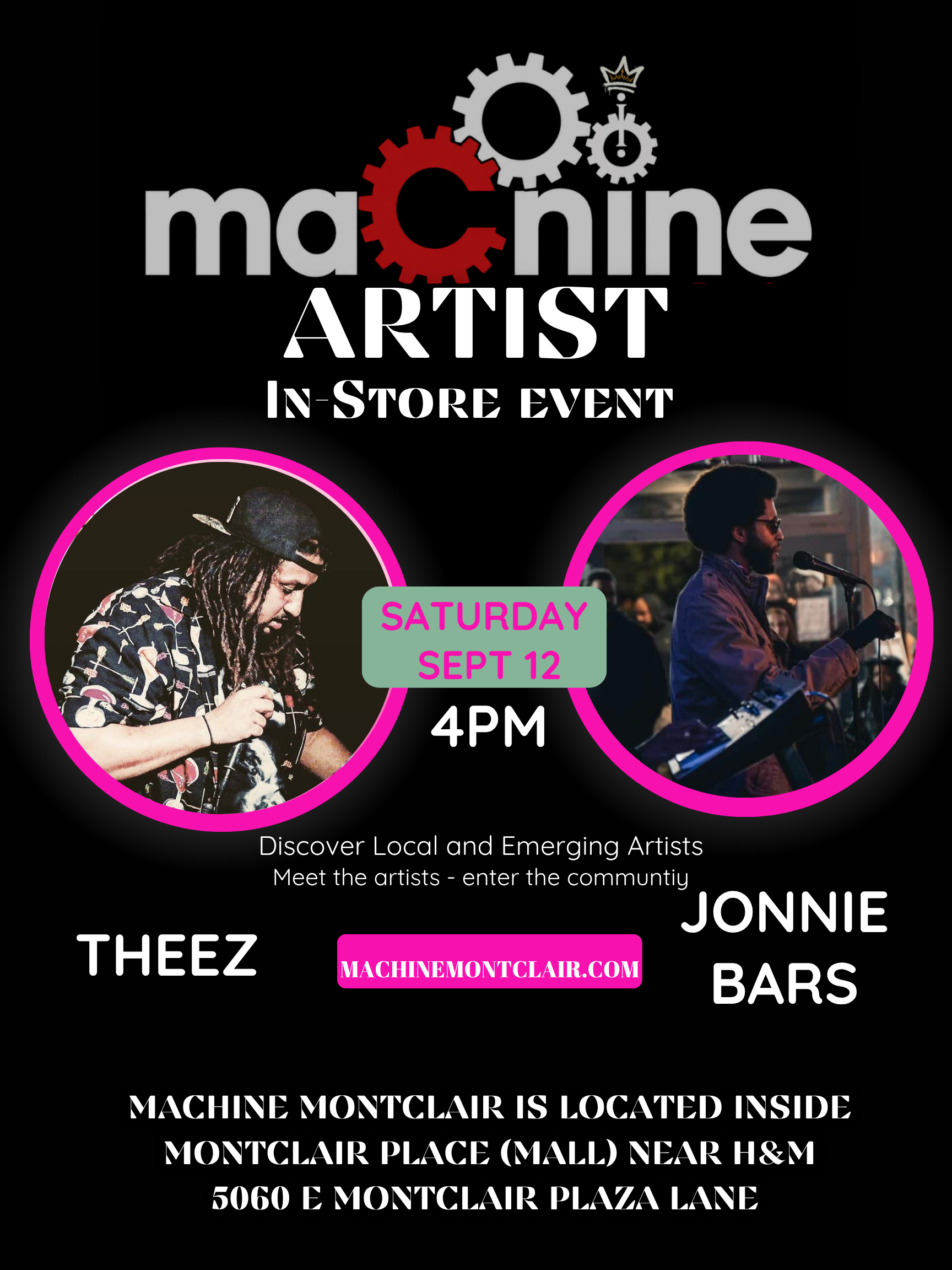 In-Store Show. Theez and Jonnie Bars!
