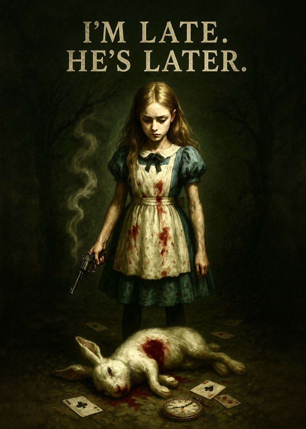 "I'm Late, He's Later"