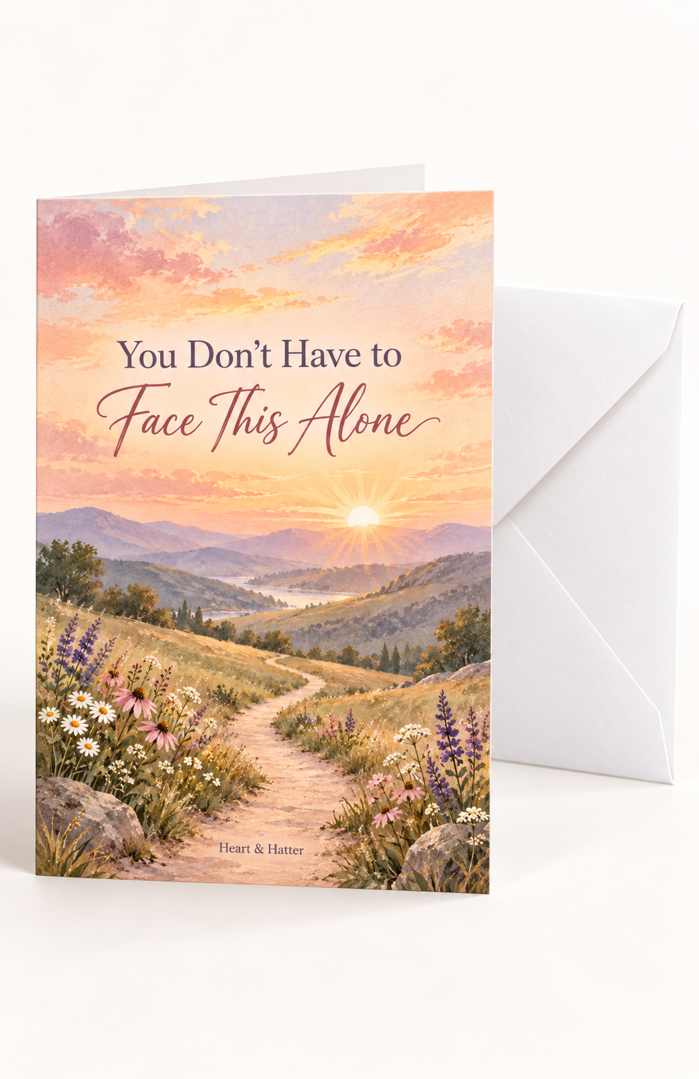 "You Don't Have To Face This Alone"