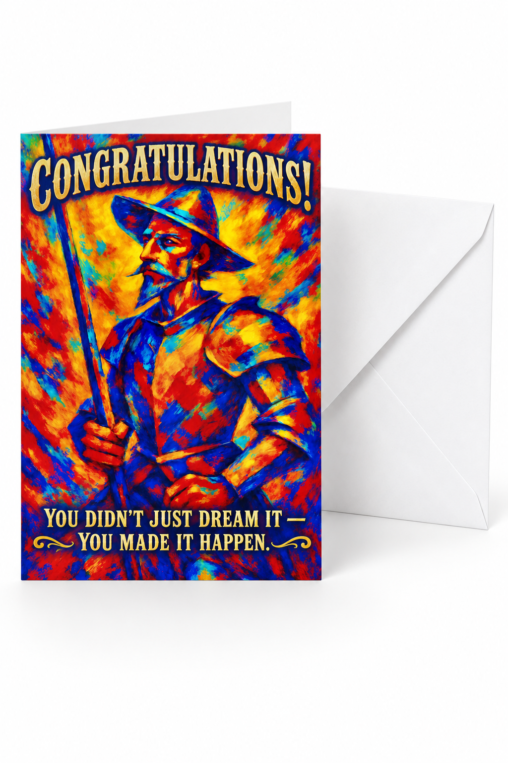 "You Didn't Just Dream It, You Made It Happen"