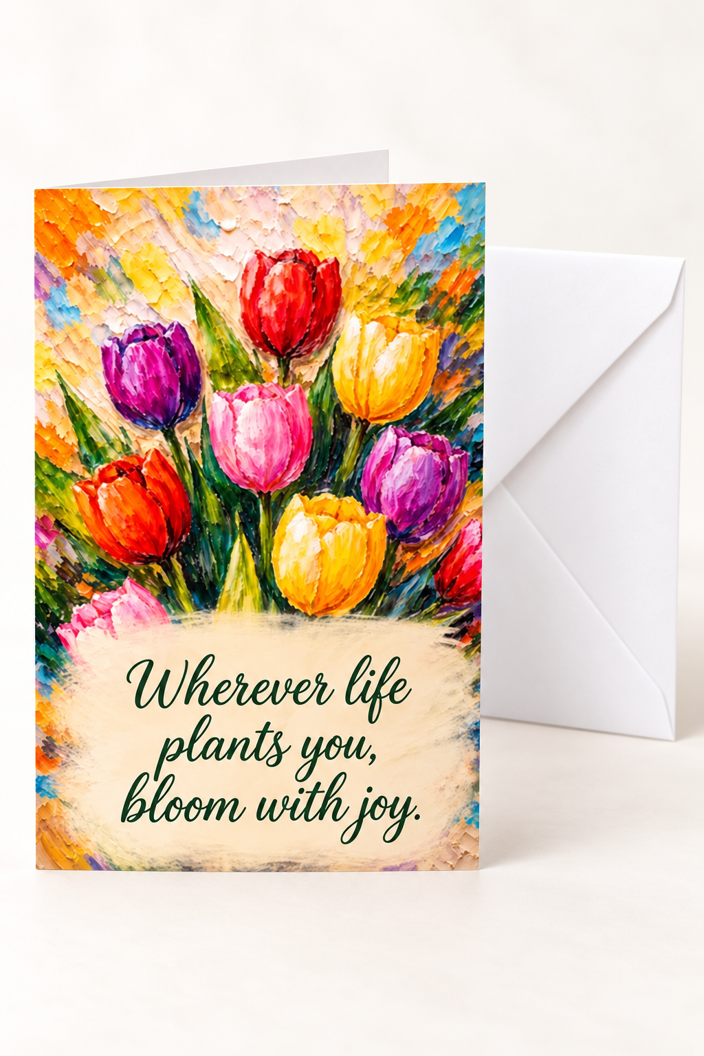 "Wherever Life Plants You, Bloom with Joy"