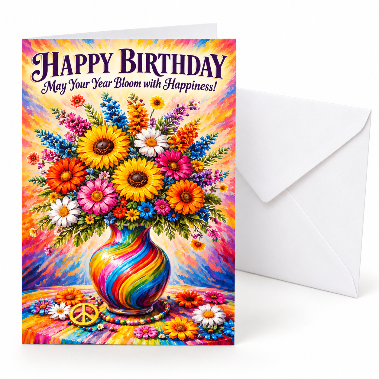 "May Your Year Bloom with Happiness"
