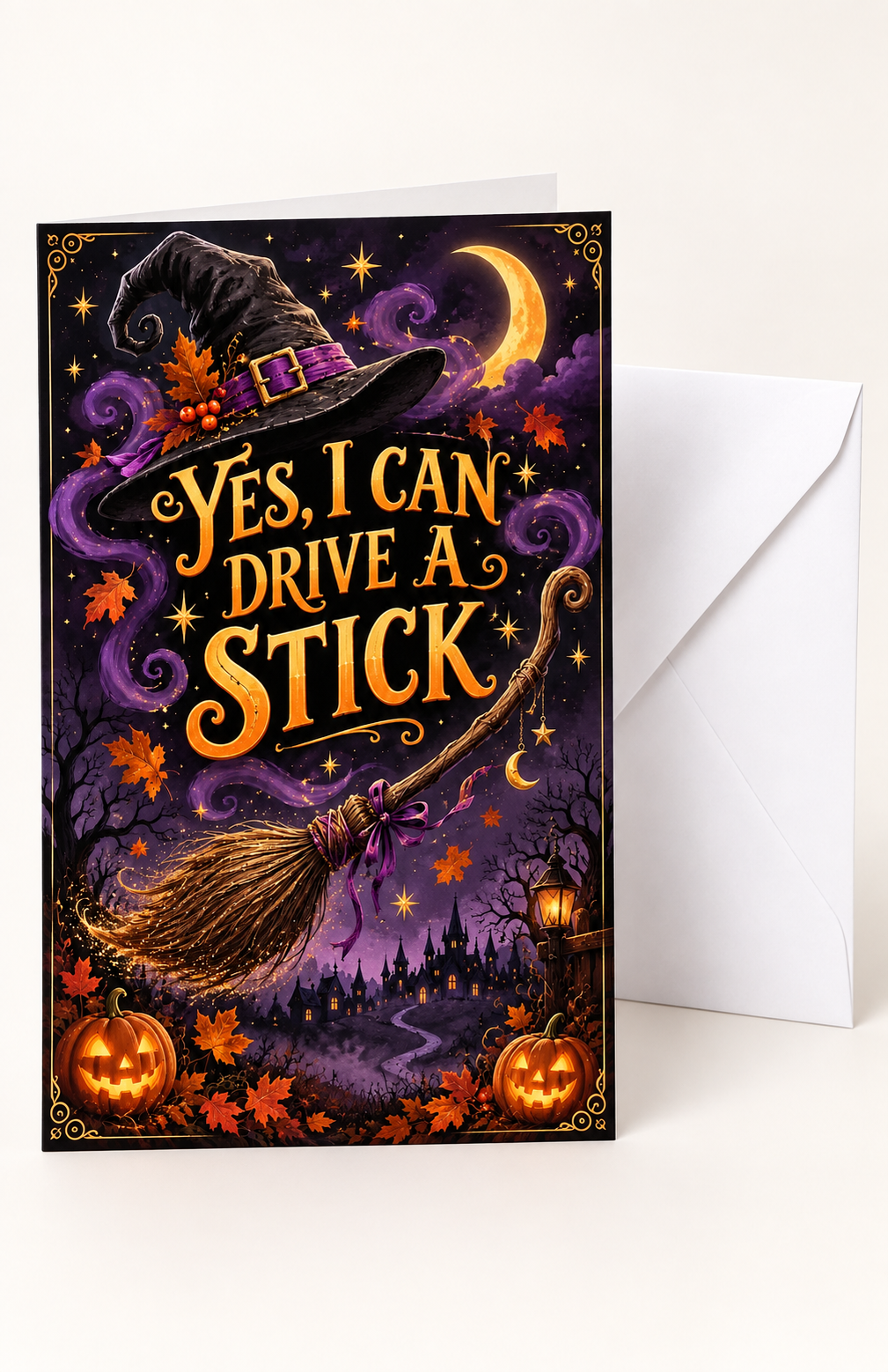 "Yes, I can drive a Stick"