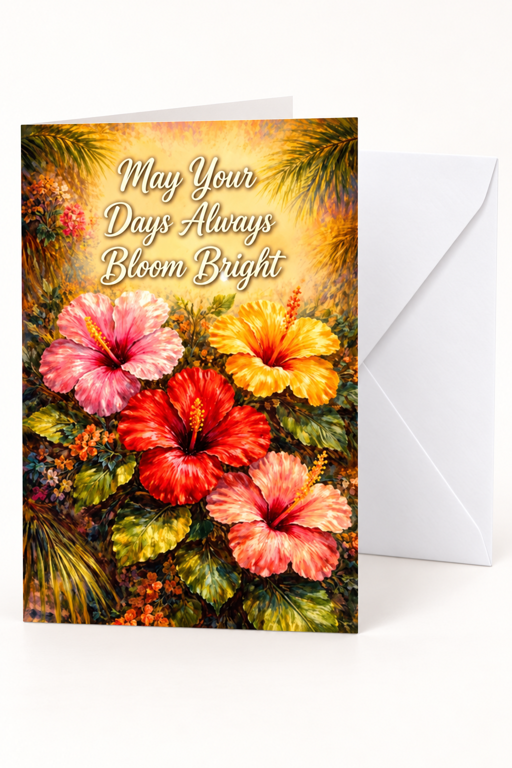 "May Your Days Always Bloom Bright"