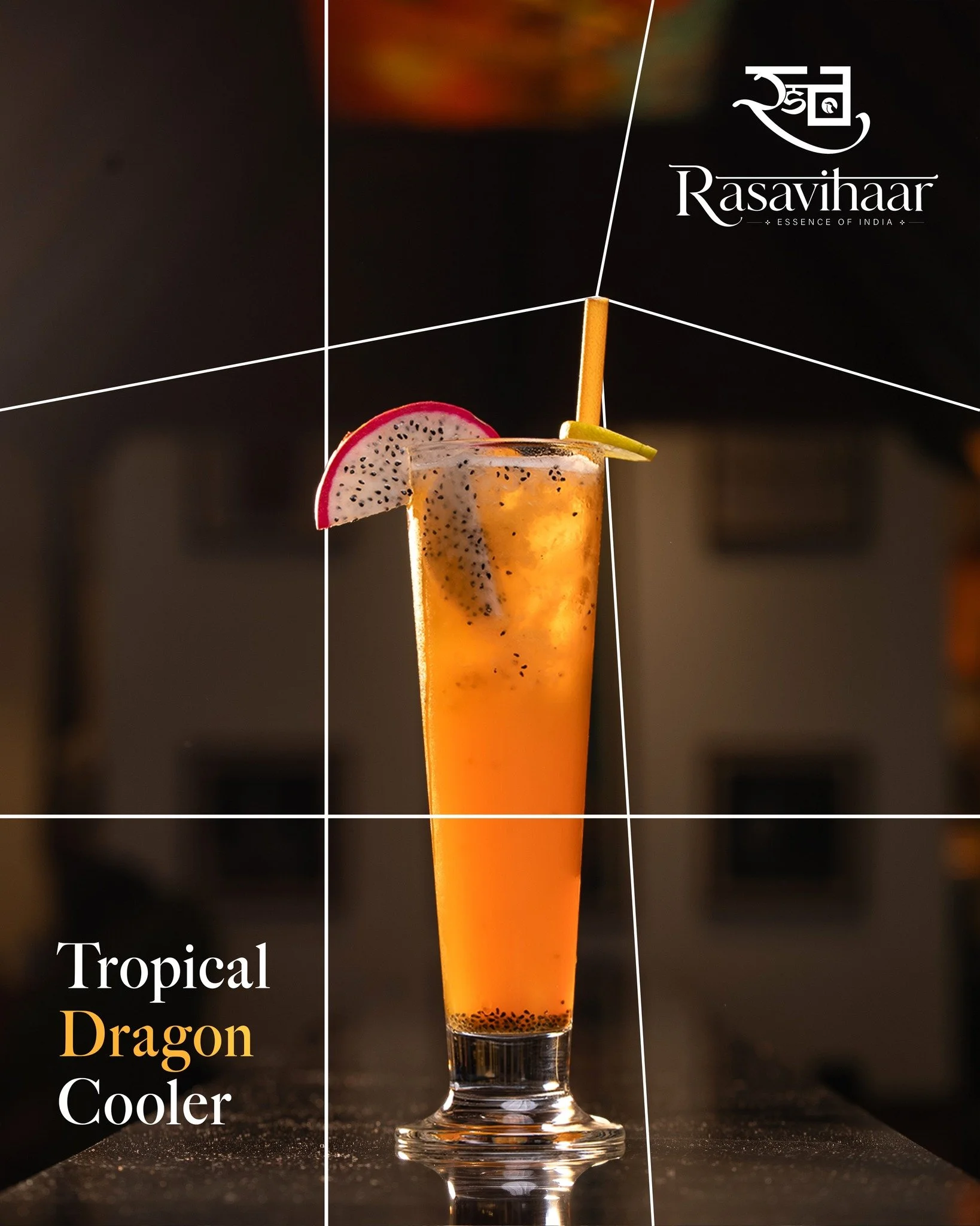 Meet the Tropical Dragon Cooler &mdash; a vibrant blend of tropical flavours with a refreshing twist, made for those moments when you want your sip to feel like a little getaway.

Come, take a sip of the tropics at Rasavihaar. 🍹

1st Floor, Rasaviha