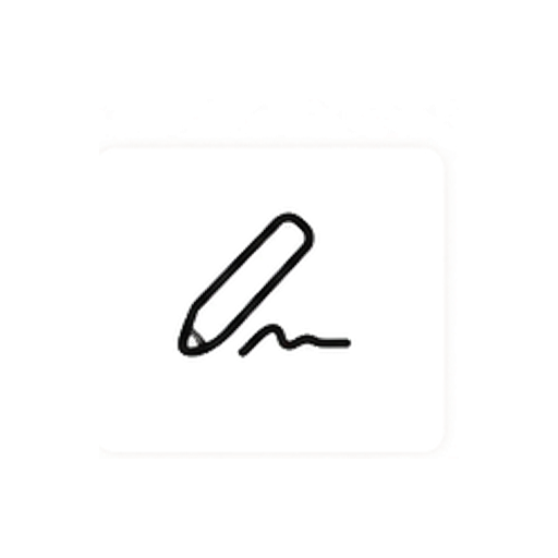 A paperclip on a piece of paper with a handwritten signature.