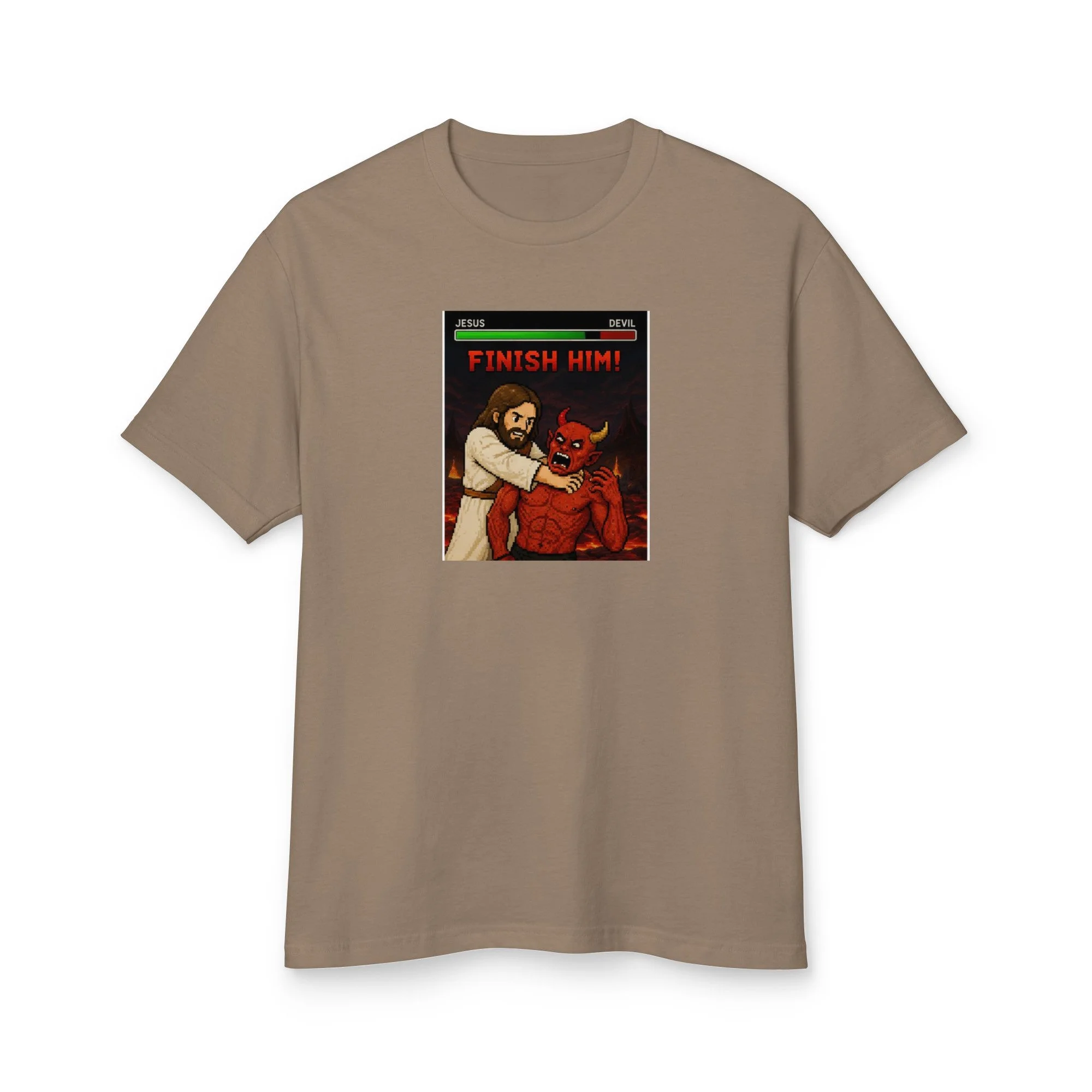 Garment-dyed heavyweight cotton tee