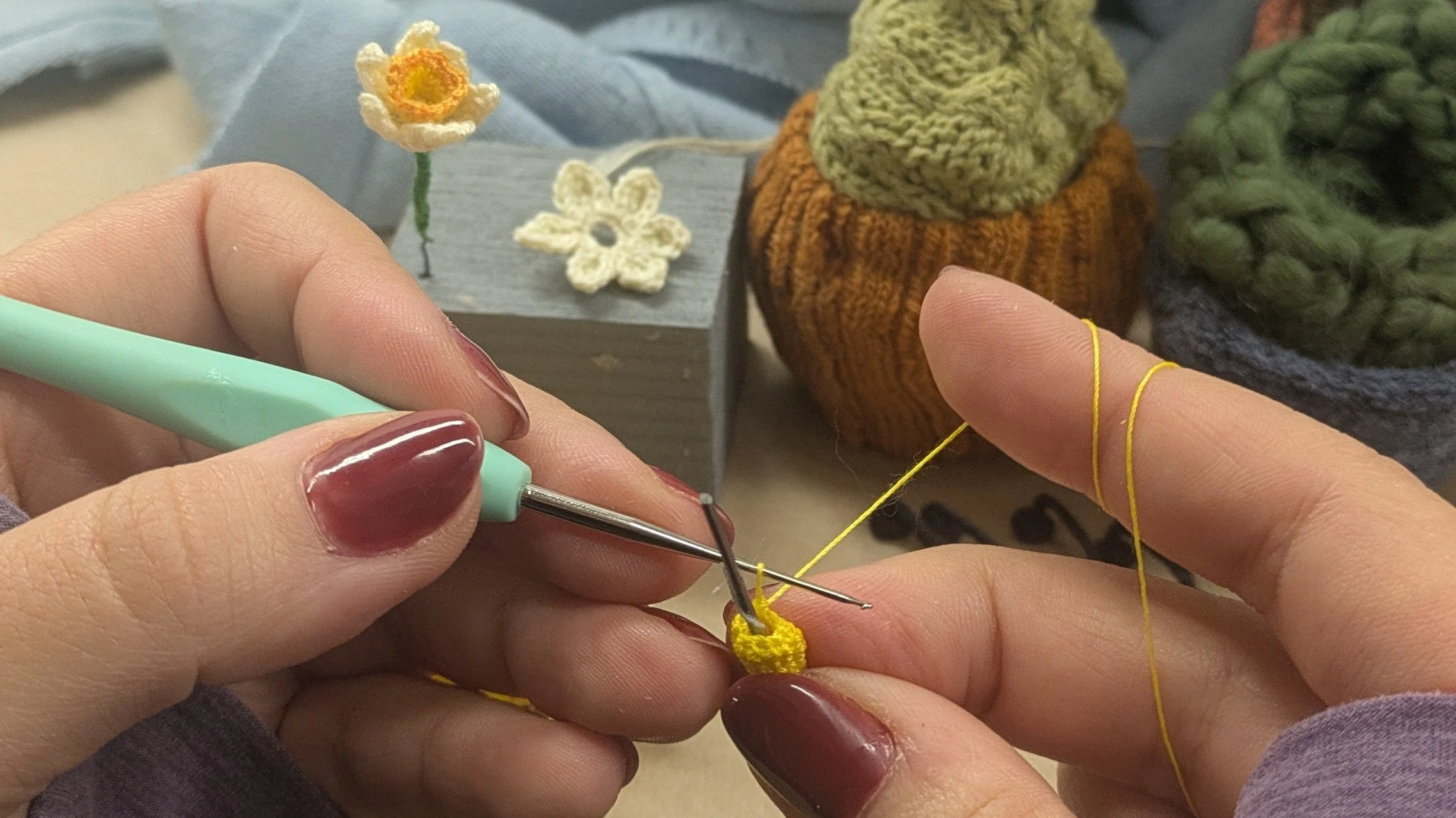 Crochet & Needle Felt work
