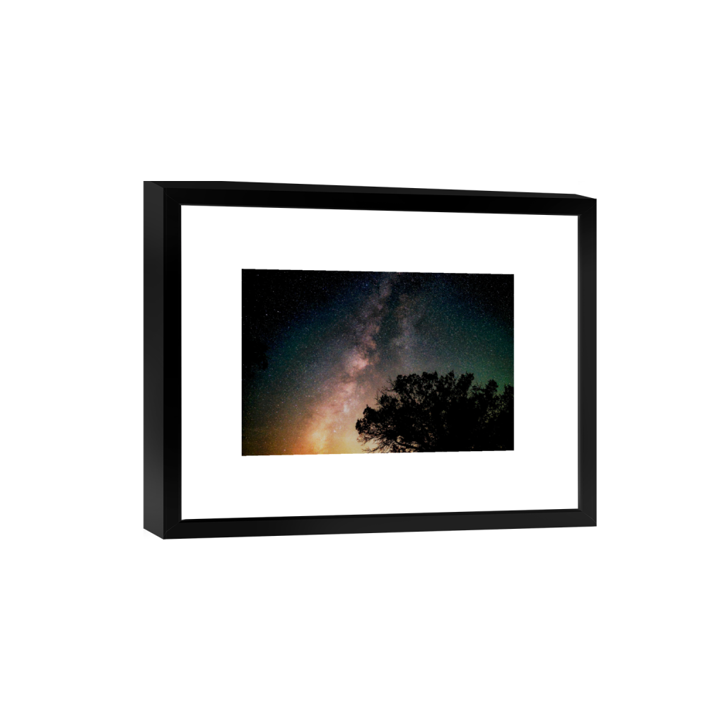 The Stars At Night fine art print, framed mockup
