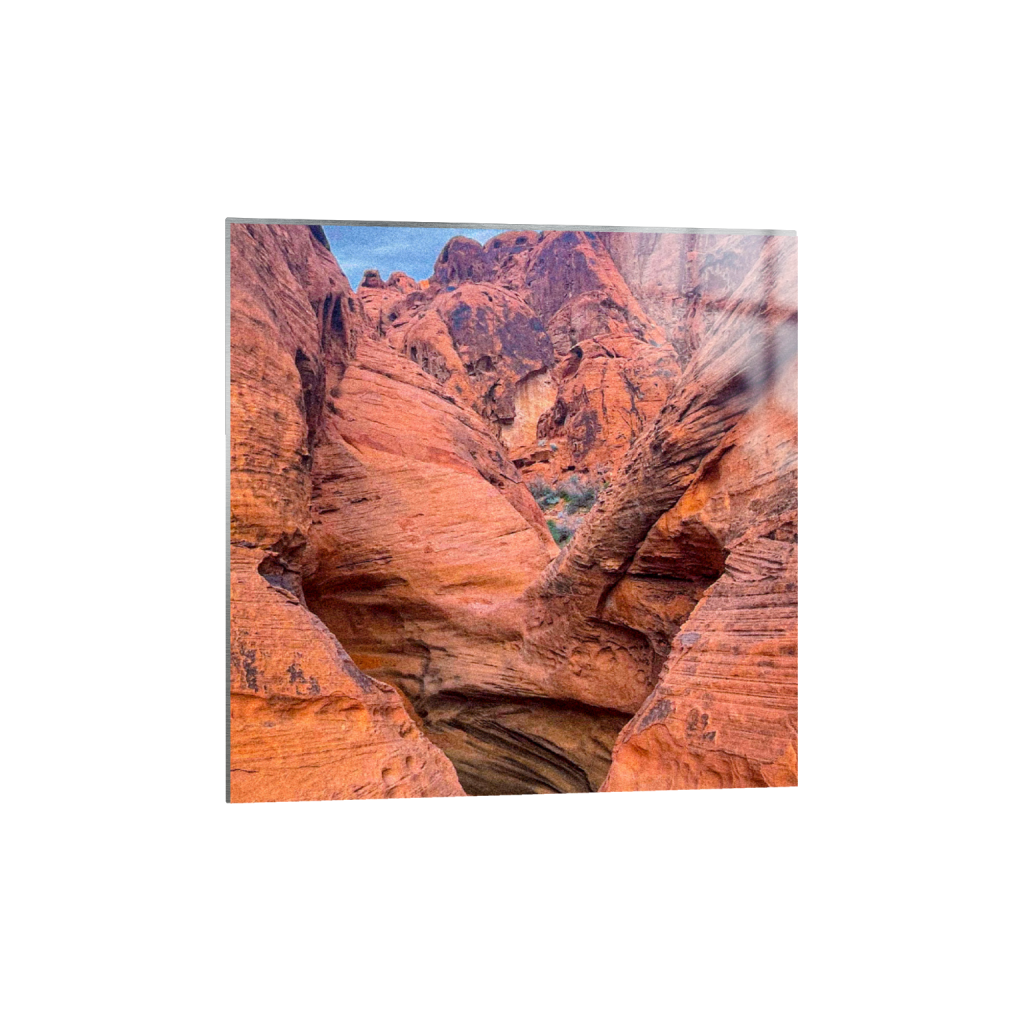 Desert Love fine art print, framed mockup
