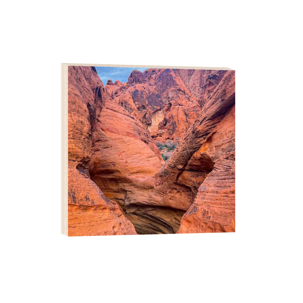 Desert Love fine art print, framed mockup