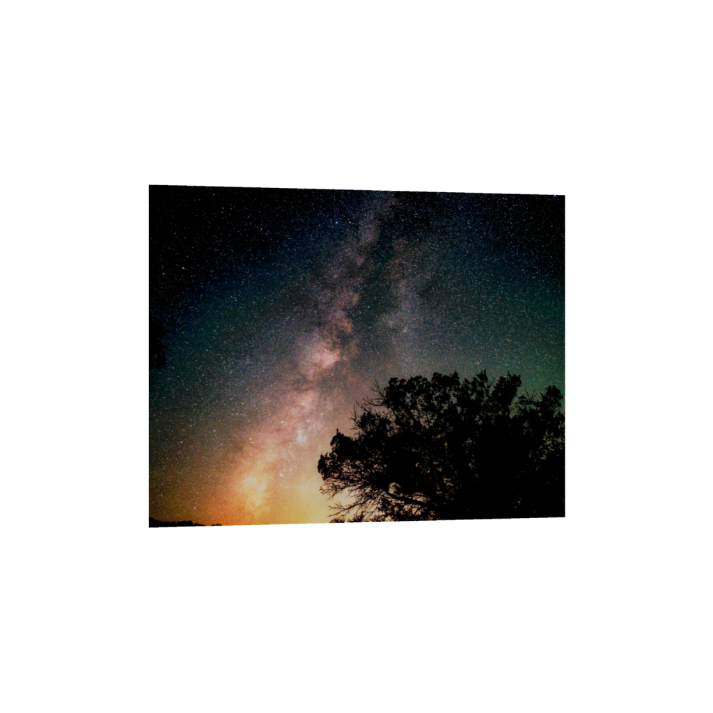 The Stars At Night fine art print, framed mockup