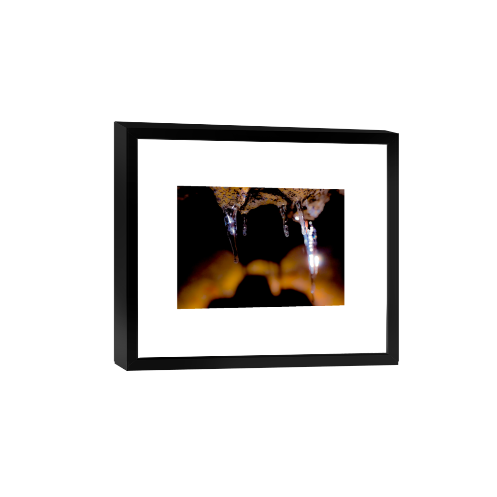 Fire & Ice fine art print, framed mockup