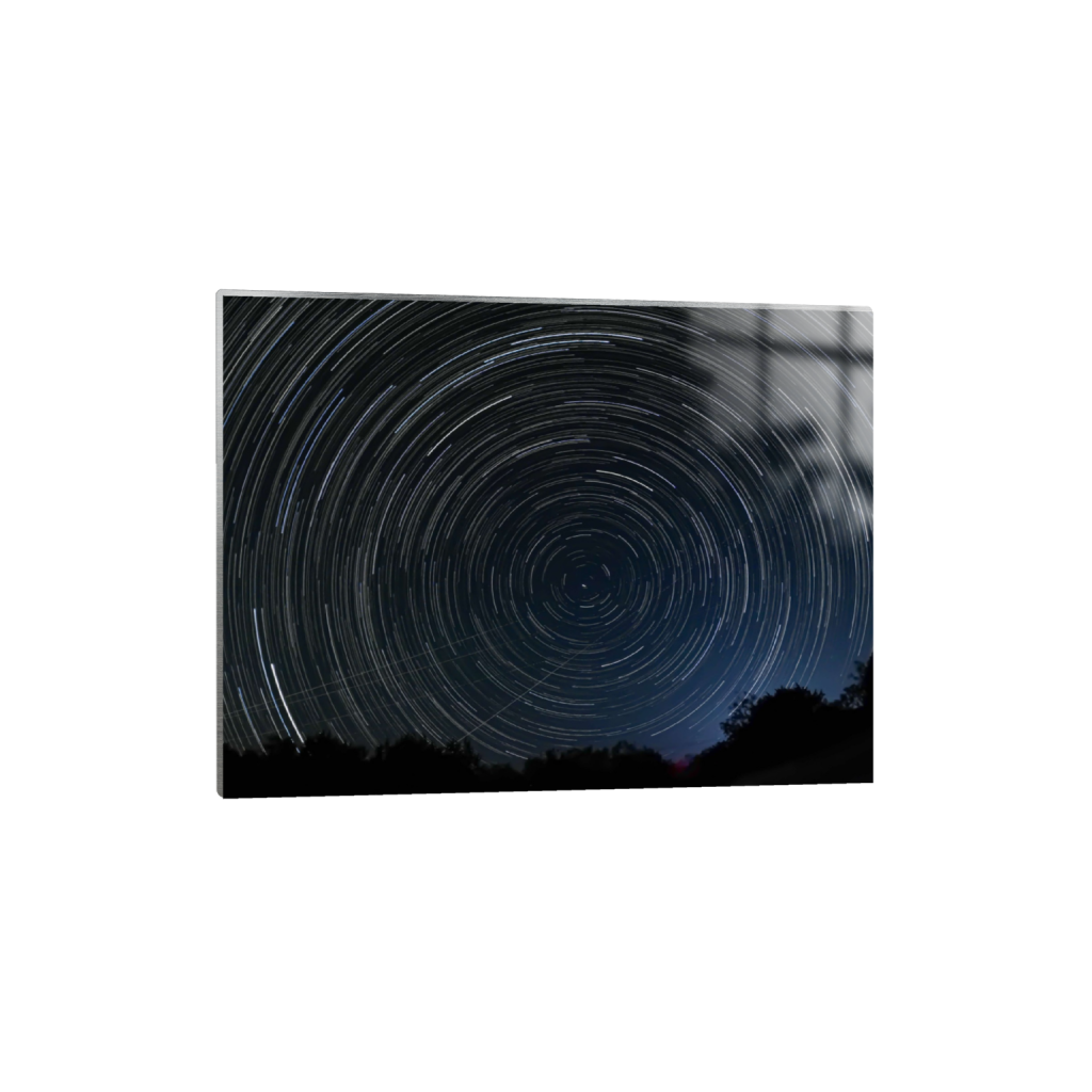 Warp Speed fine art print, framed mockup