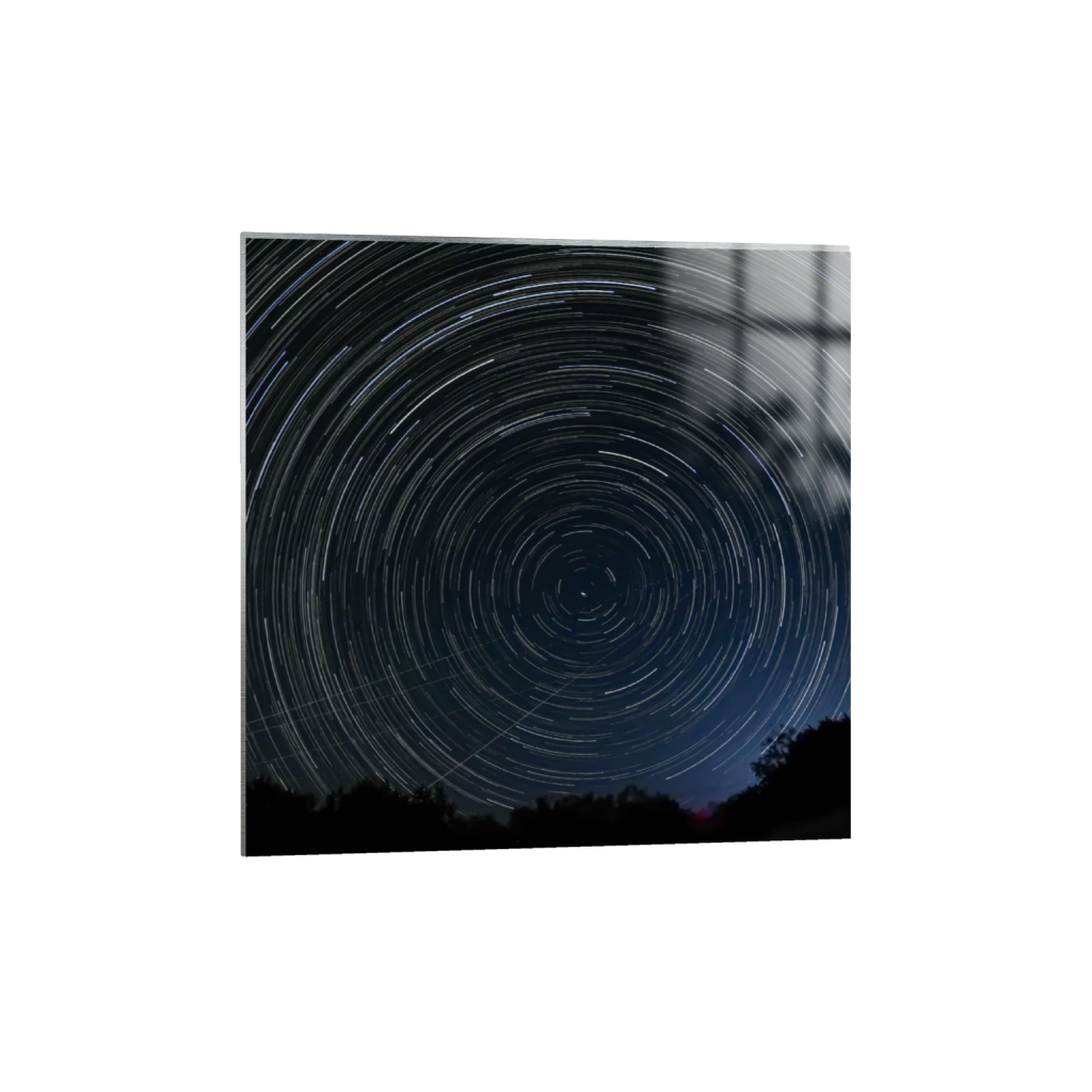 Warp Speed fine art print, framed mockup