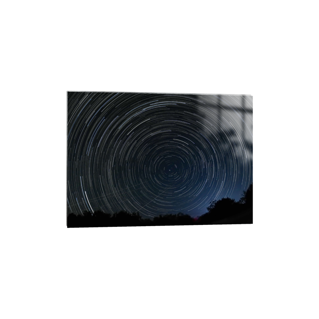 Warp Speed fine art print, framed mockup