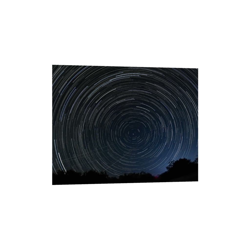 Warp Speed fine art print, framed mockup