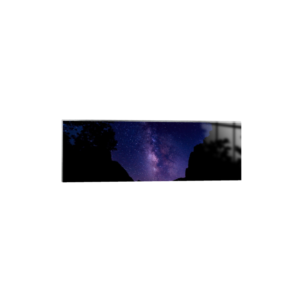 Zion Nights fine art print, framed mockup
