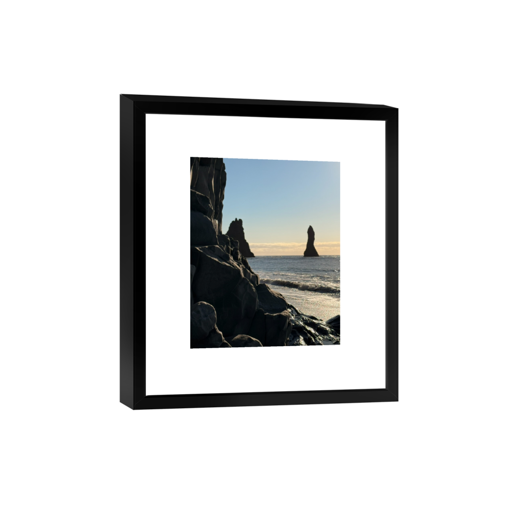 Standing Guard fine art print, framed mockup