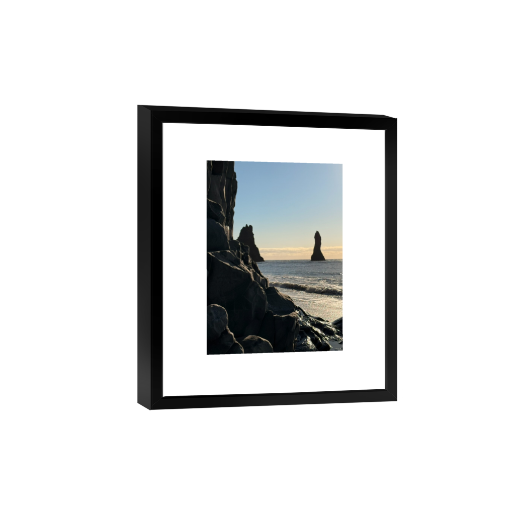 Standing Guard fine art print, framed mockup
