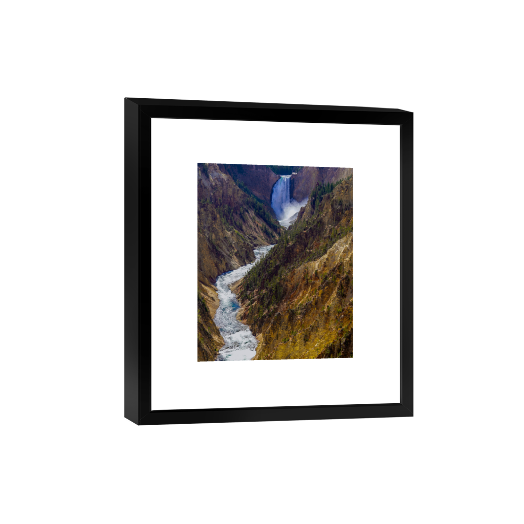 Artist Point fine art print, framed mockup