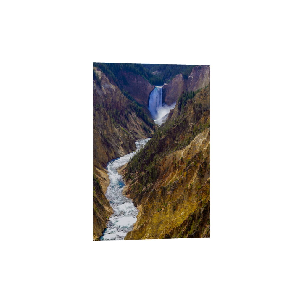 Artist Point fine art print, framed mockup