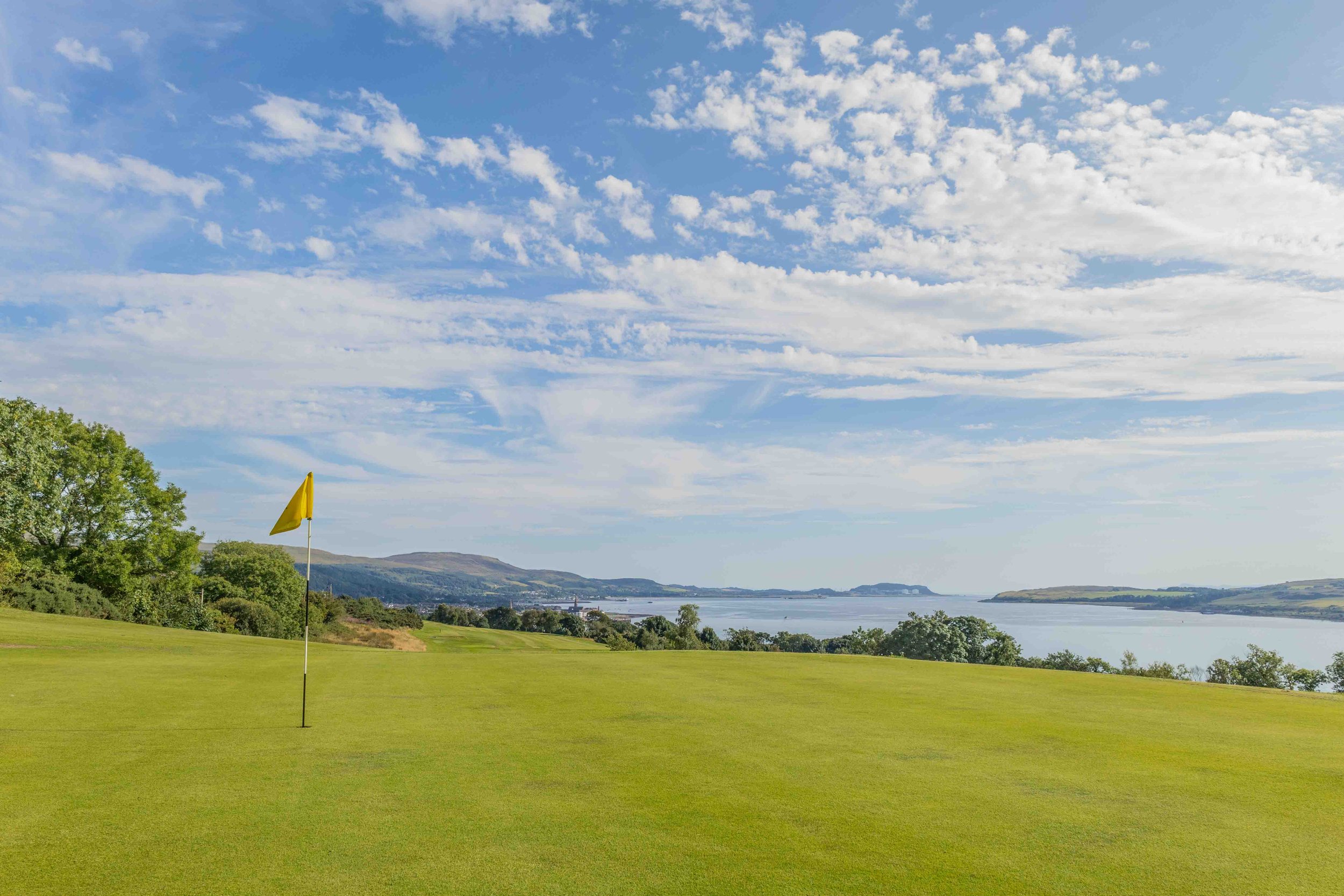 Picture of a green at Routenburn Golf Club
