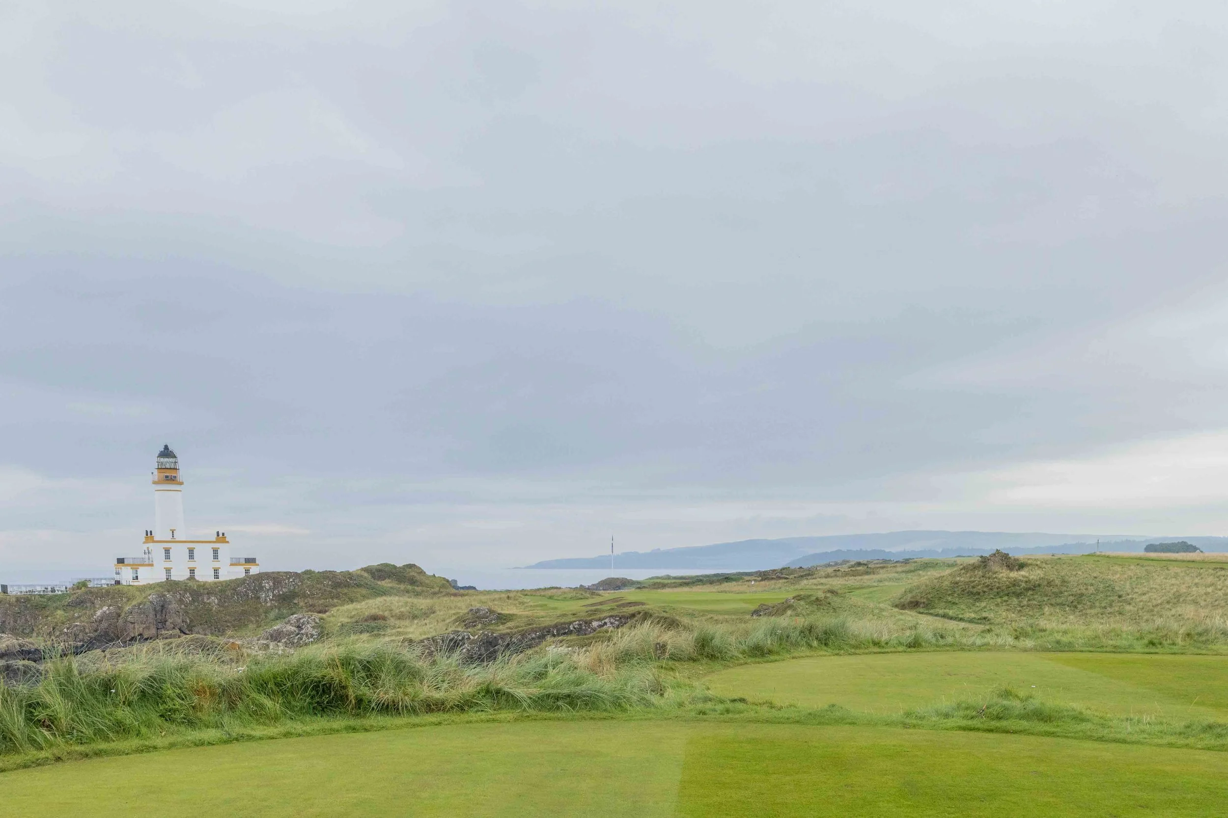 Picture of the lighthouse at Trump Turnberry