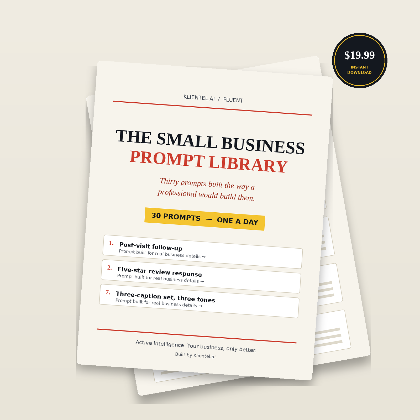 The Small Business Prompt Library