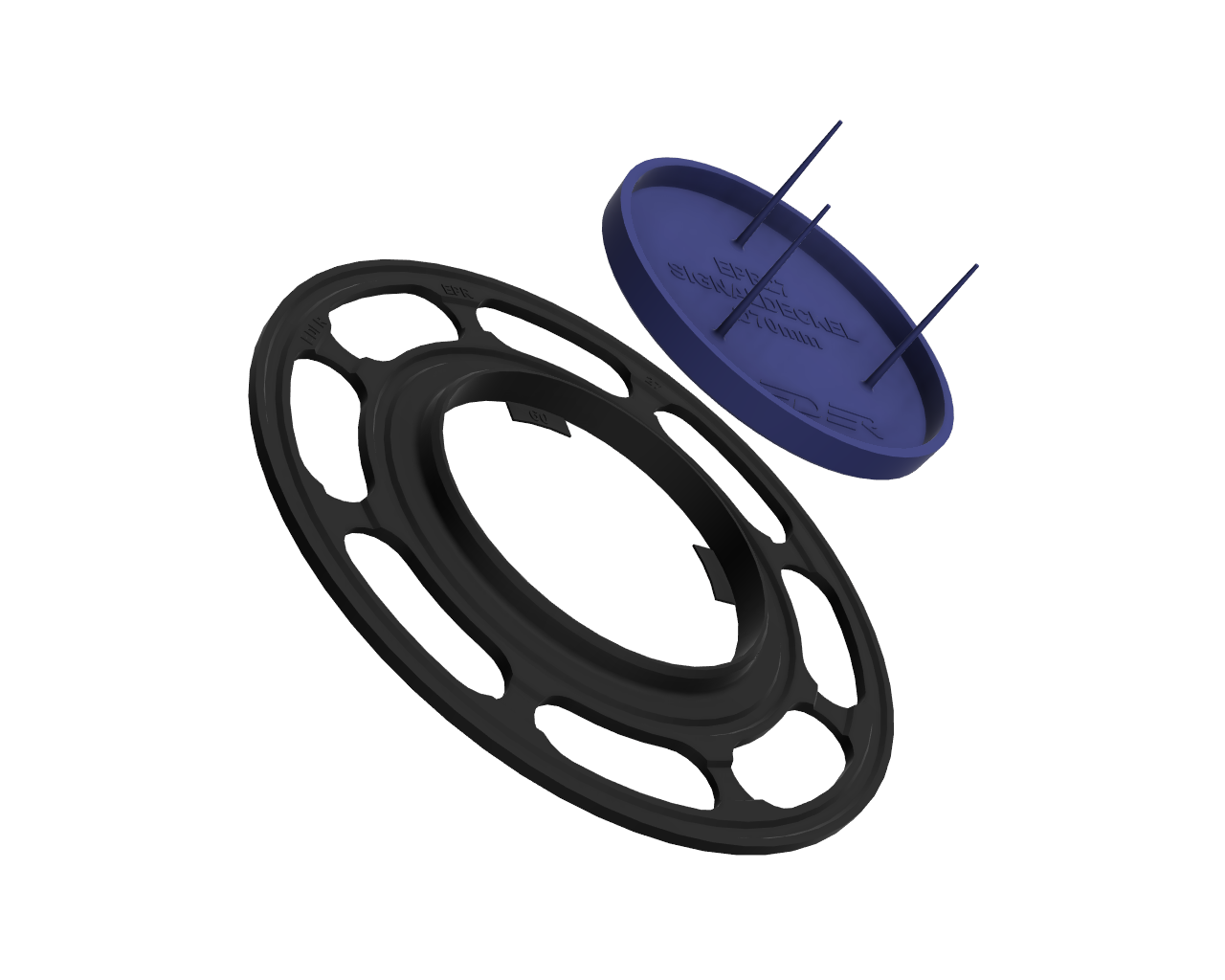 Einputzring EPR27 70 mm
