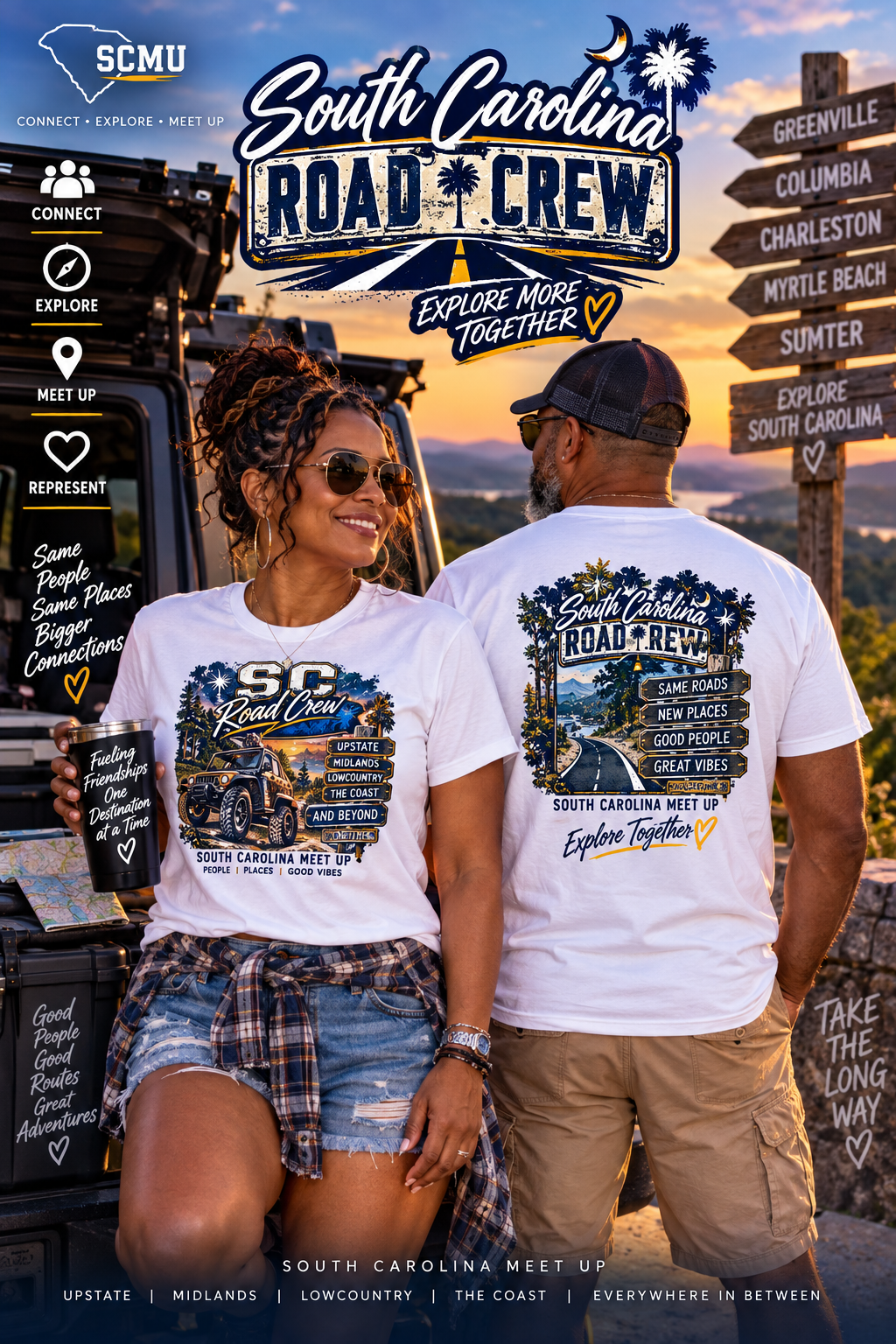 South Carolina Road Crew — SCMU Original Tee