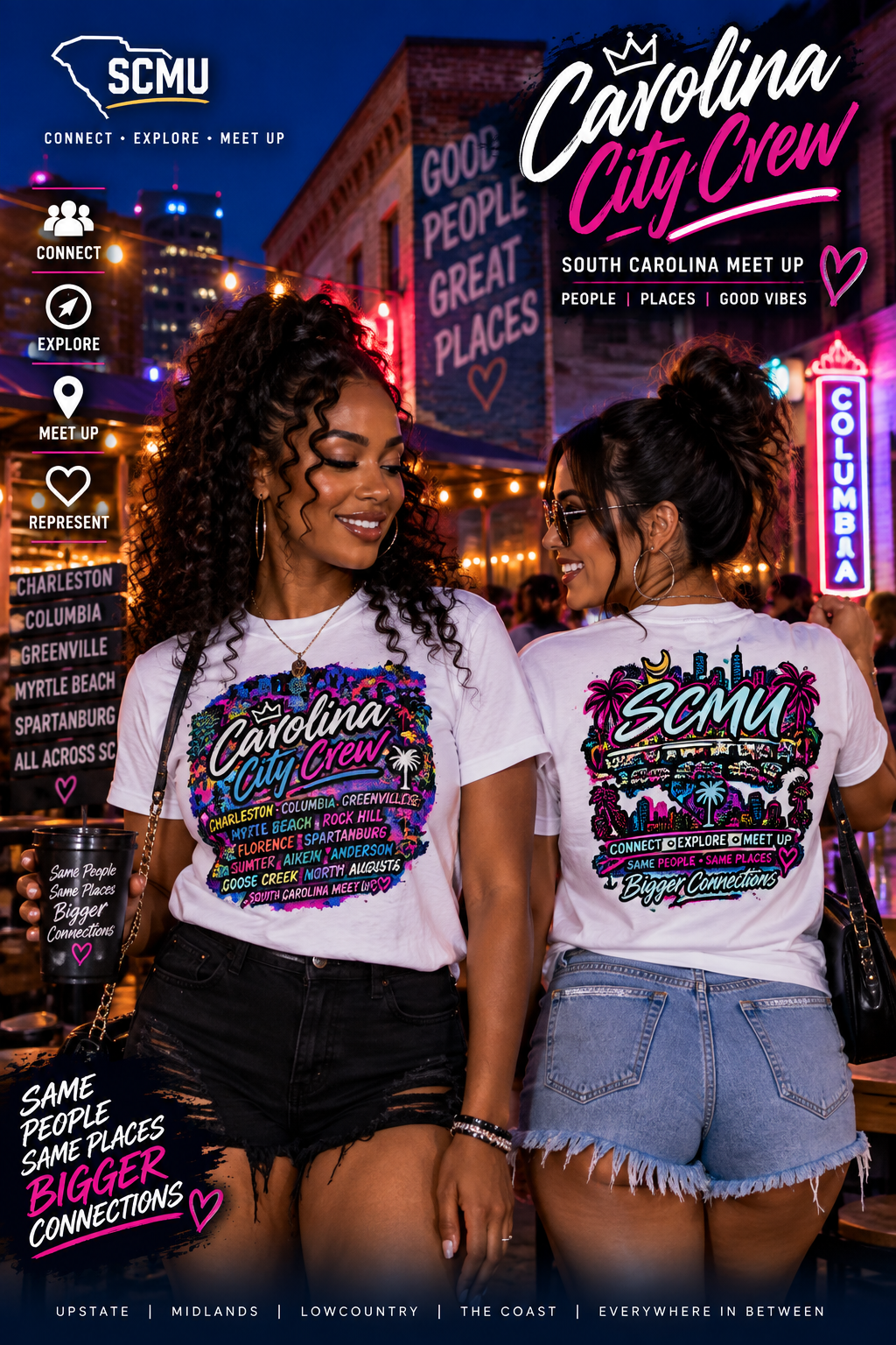 Carolina City Crew — SCMU Original Tee