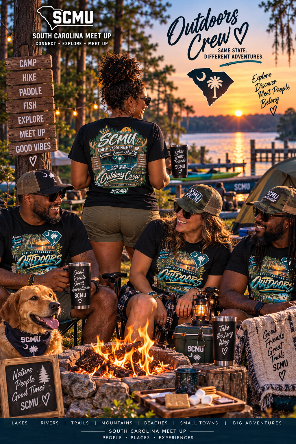 South Carolina Outdoors Crew — SCMU Original Tee