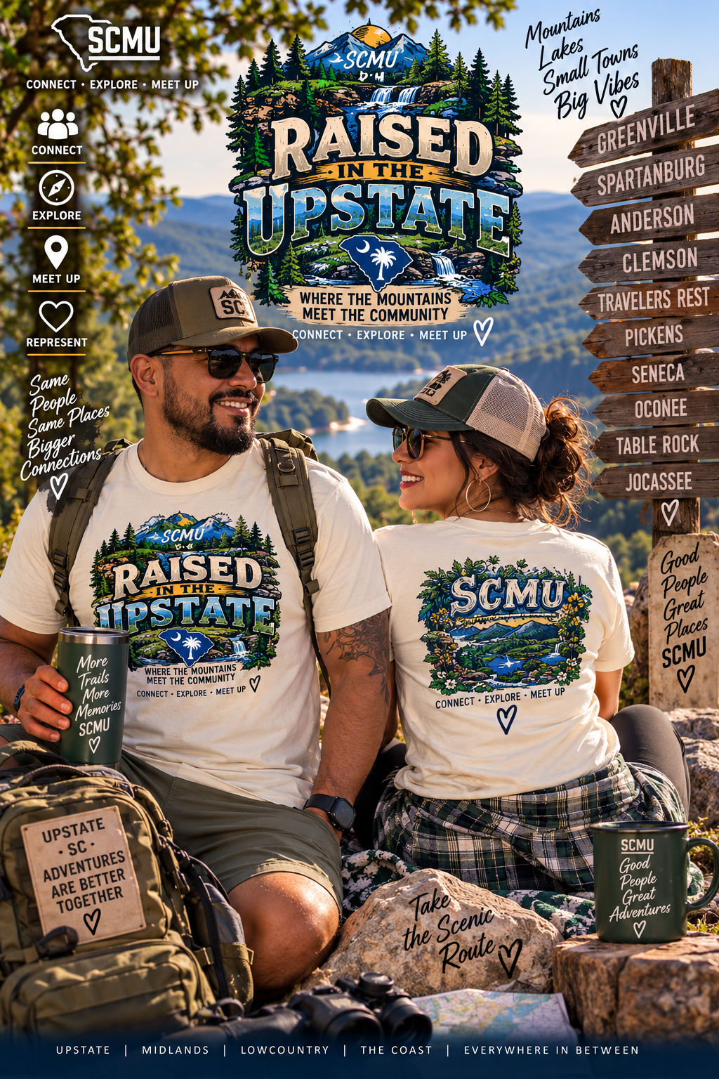 South Carolina Upstate — SCMU Original Tee