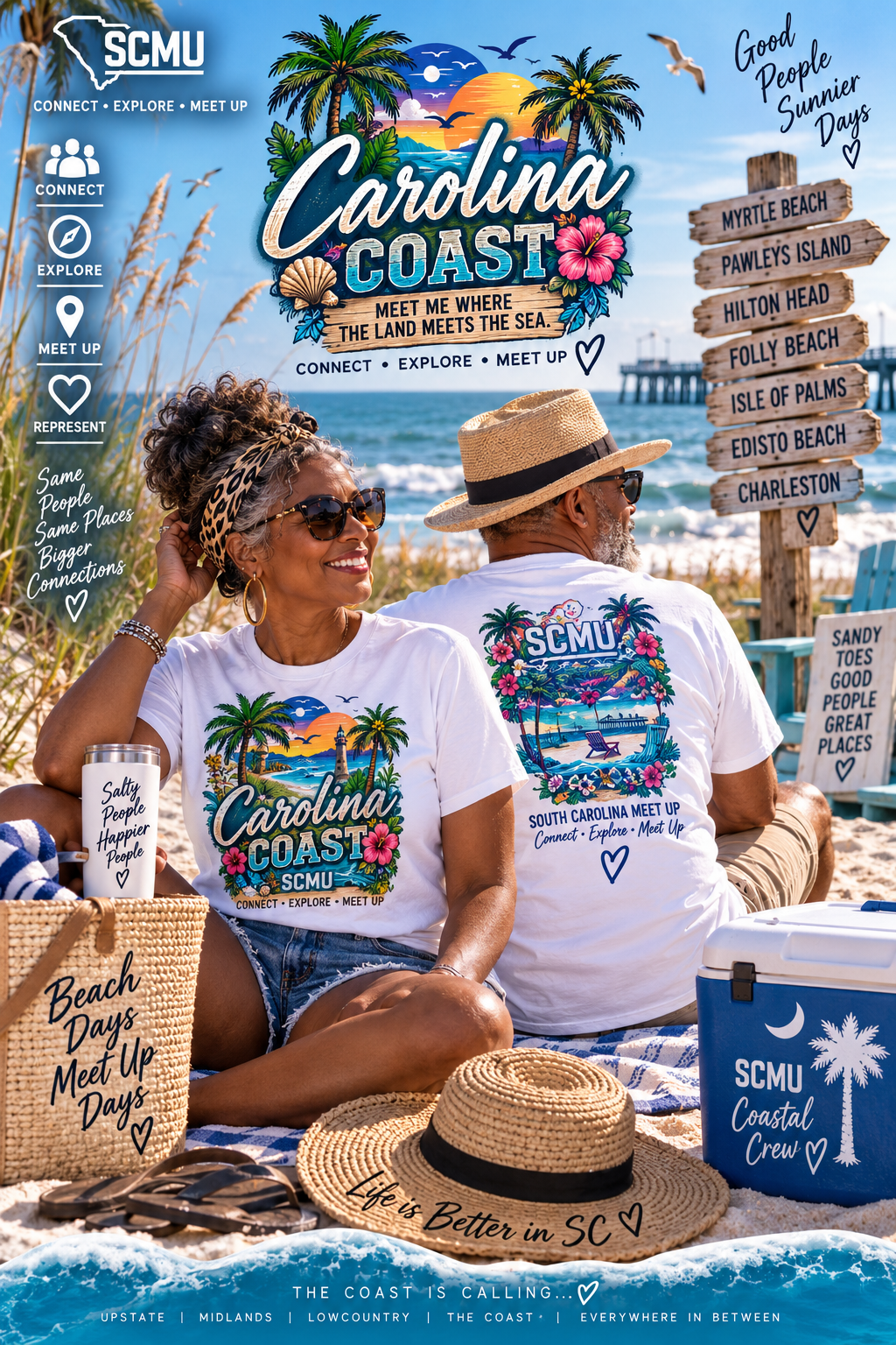 South Carolina Coast — SCMU Original Tee