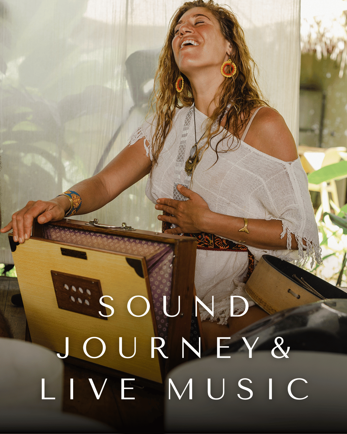 live music and sound journey kirtan retreat