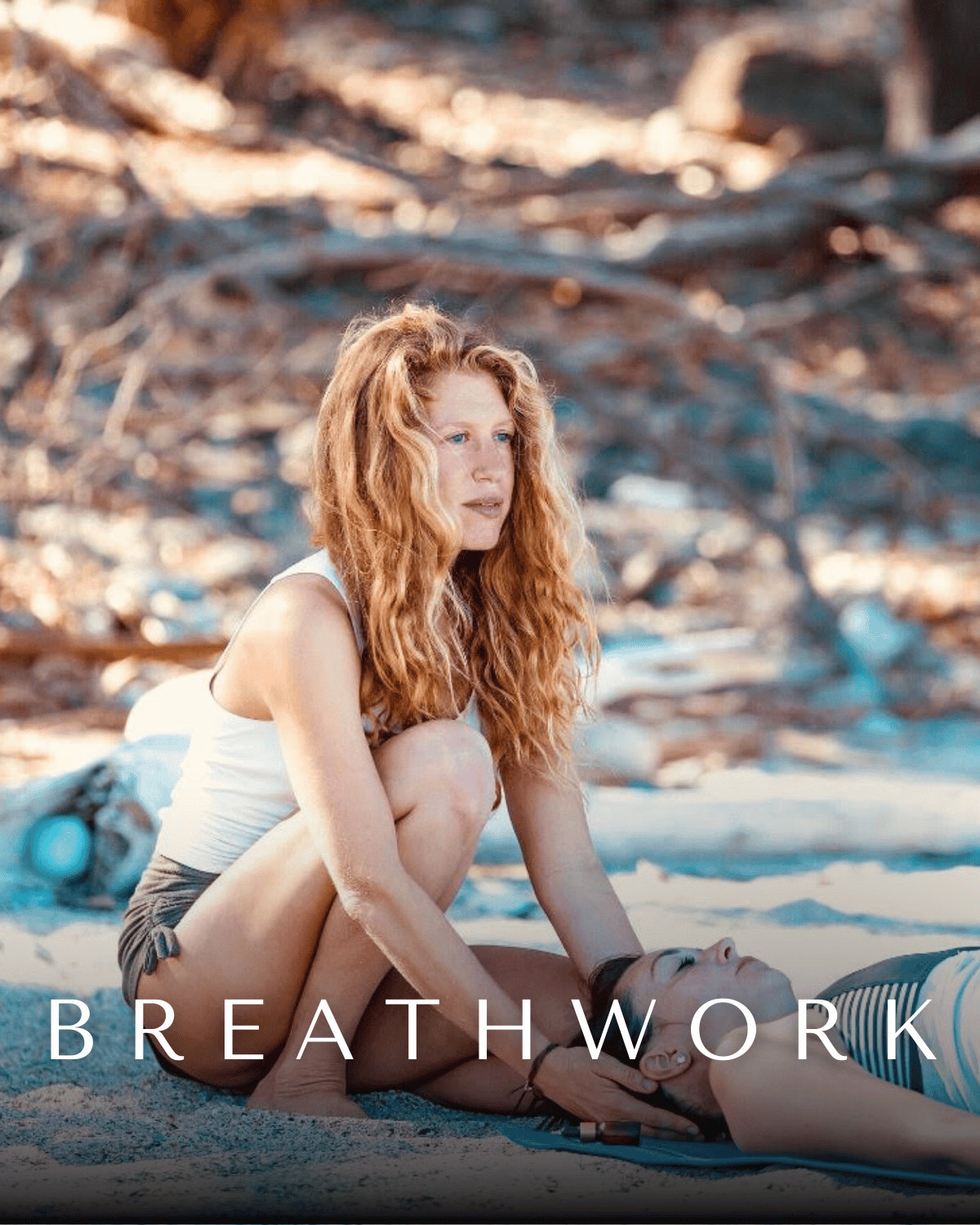 Heart-opening breathwork during a Pure Bliss Retreat in Costa Rica