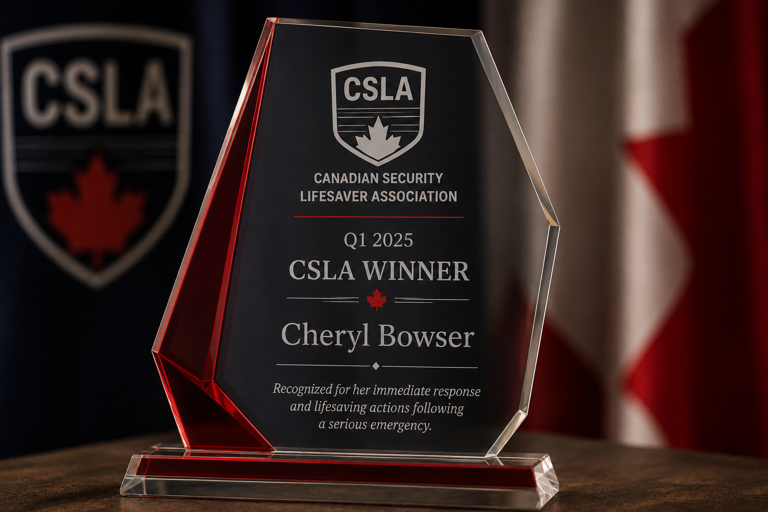 Cheryl Bowser Named Q1 2025 CSLA Winner