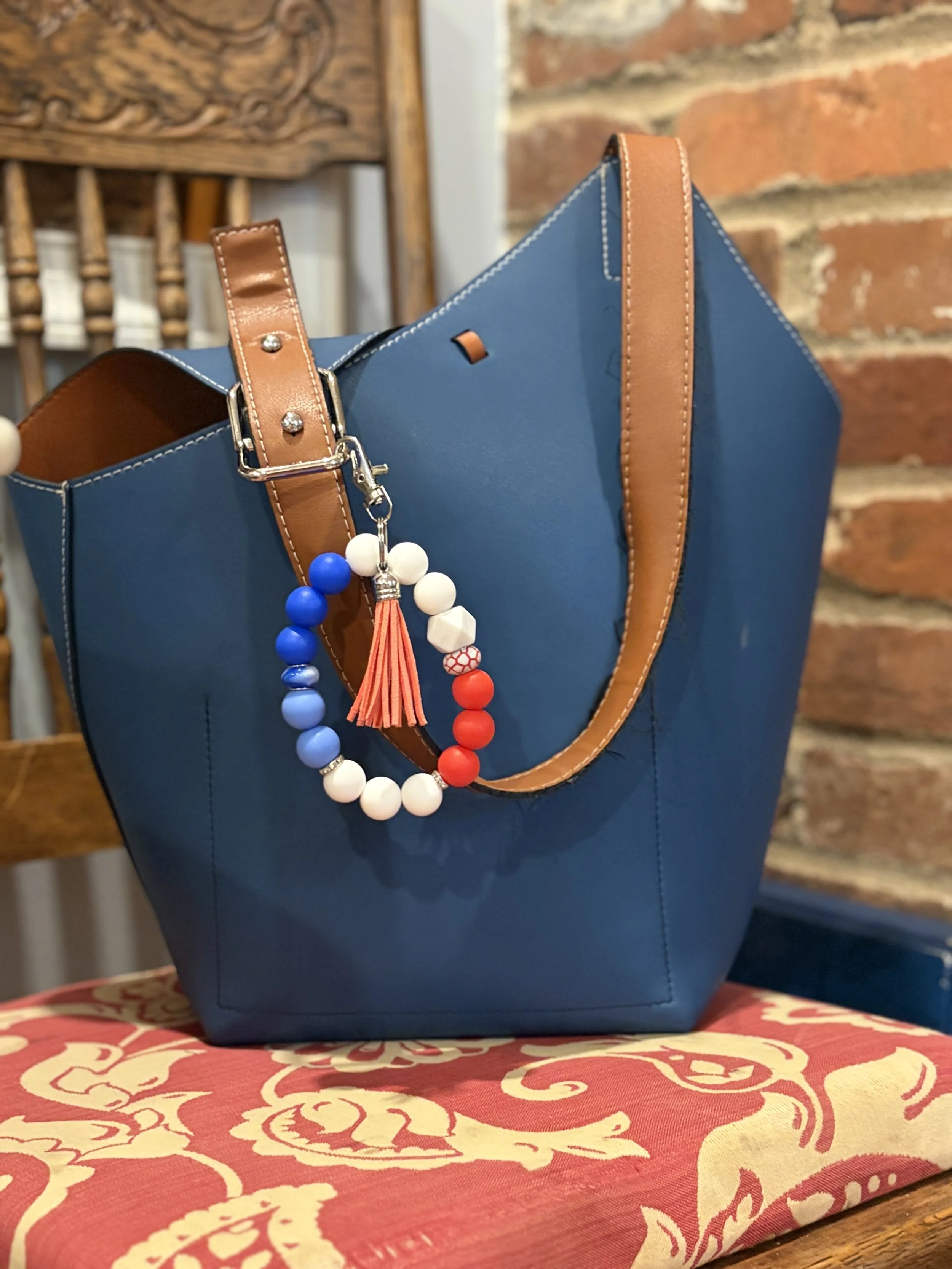 4th of July Keychain