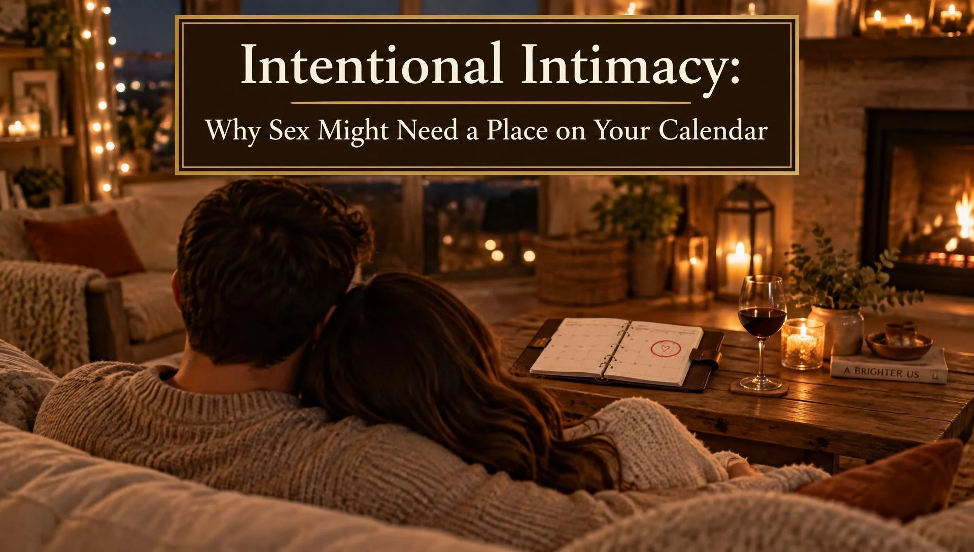 INTENTIONAL INTIMACY: WHY SEX MIGHT NEED A PLACE ON YOUR CALENDAR