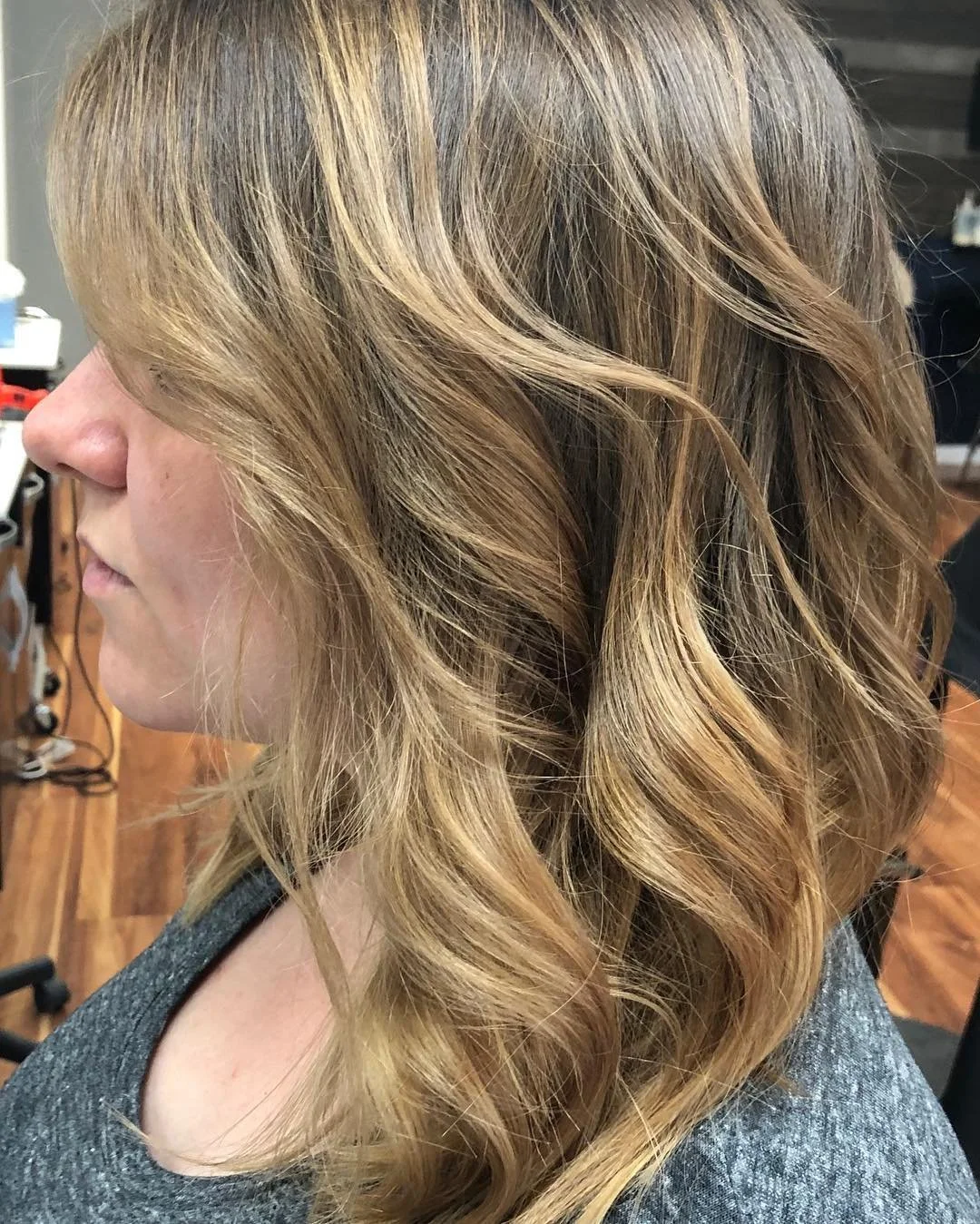 Pretty little balayage 💕#edwardsvilleillinois 
#balayage #theparloronfranklin #redkenshadeseq #redkenobsessed #redkeneducation