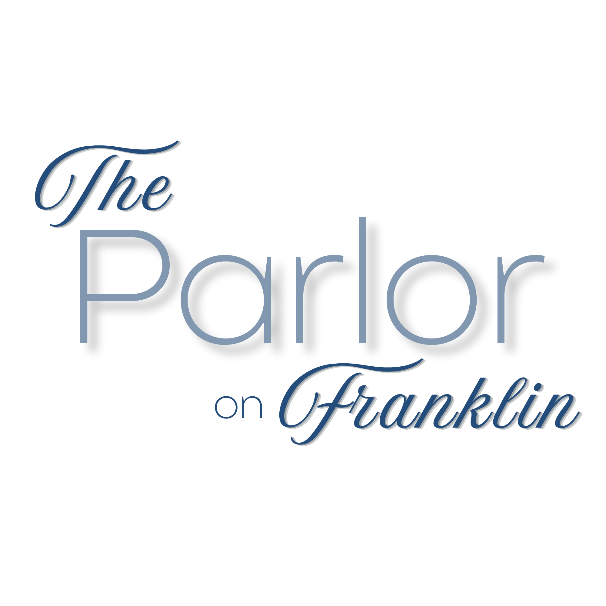 Close-up of a text-based design that says, "The Pardons on Franklin"