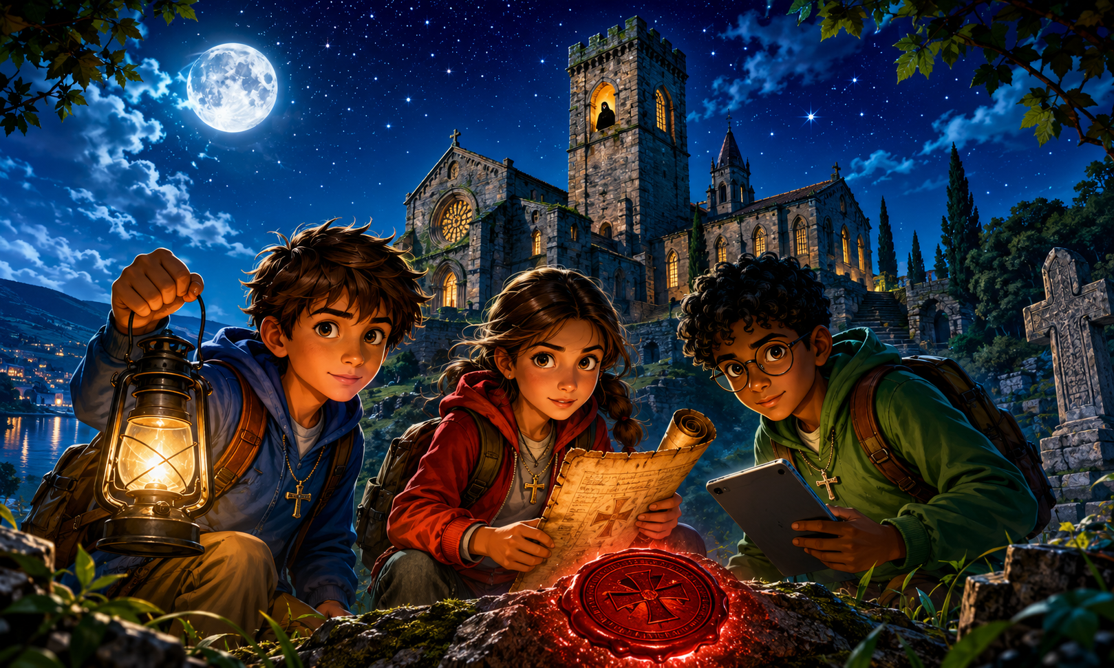 Faith Detectives™ (Case #001) - The Templar Cipher: The Mystery of the Seven Keys